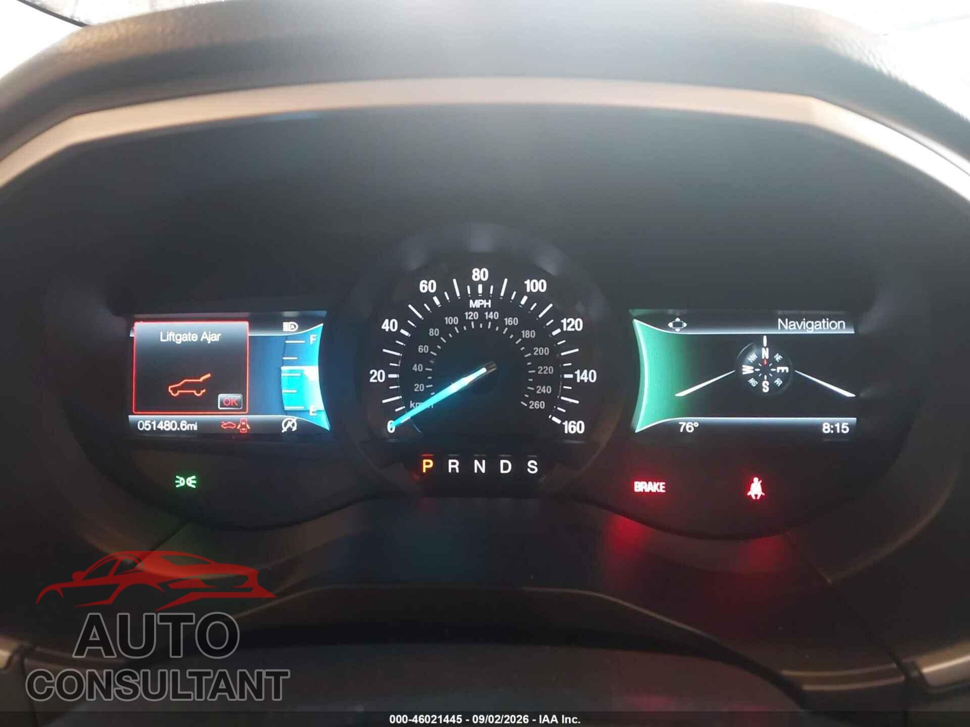 FORD EDGE 2020 - 2FMPK4J90LBA08725