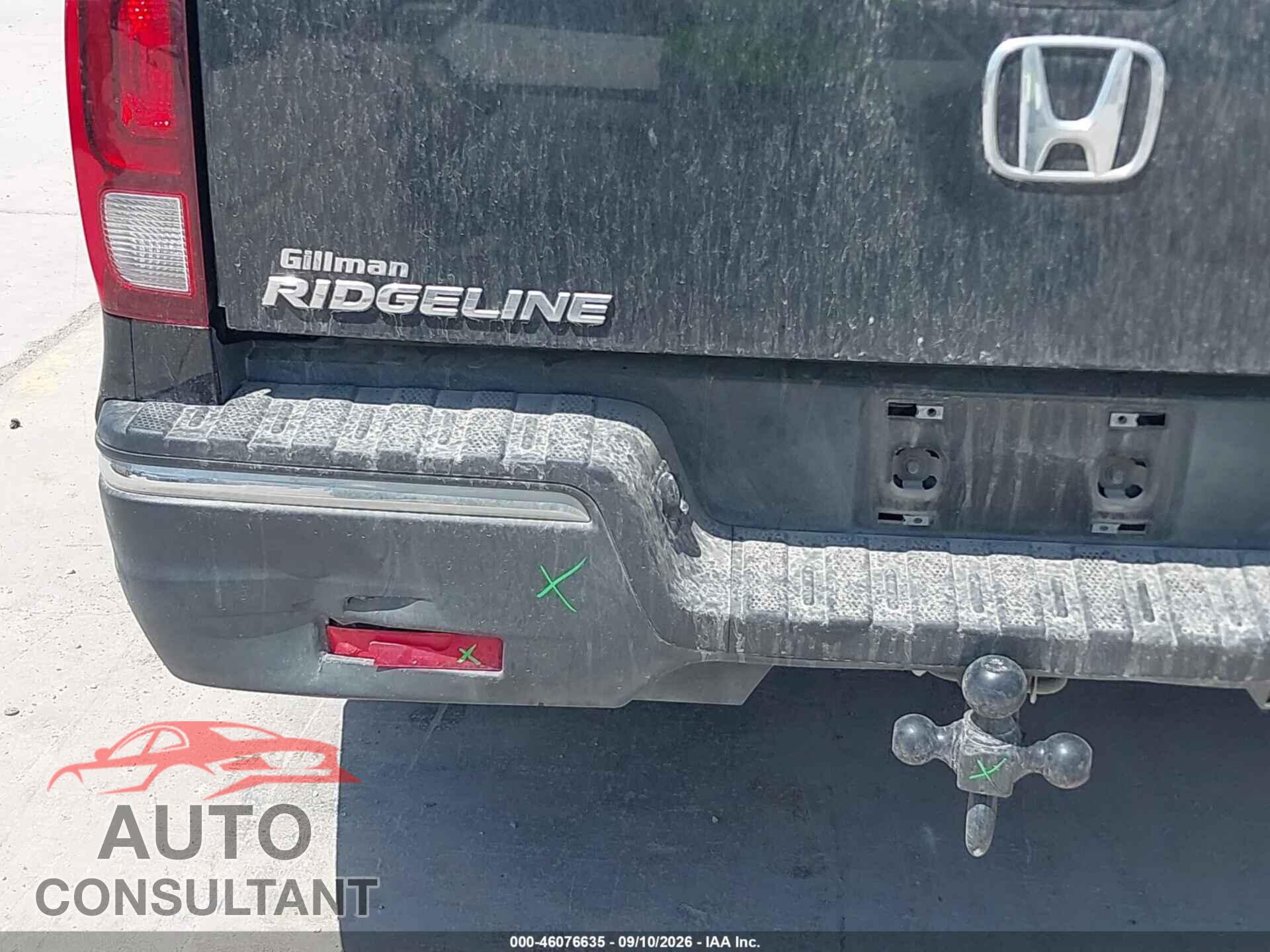 HONDA RIDGELINE 2020 - 5FPYK2F11LB001020