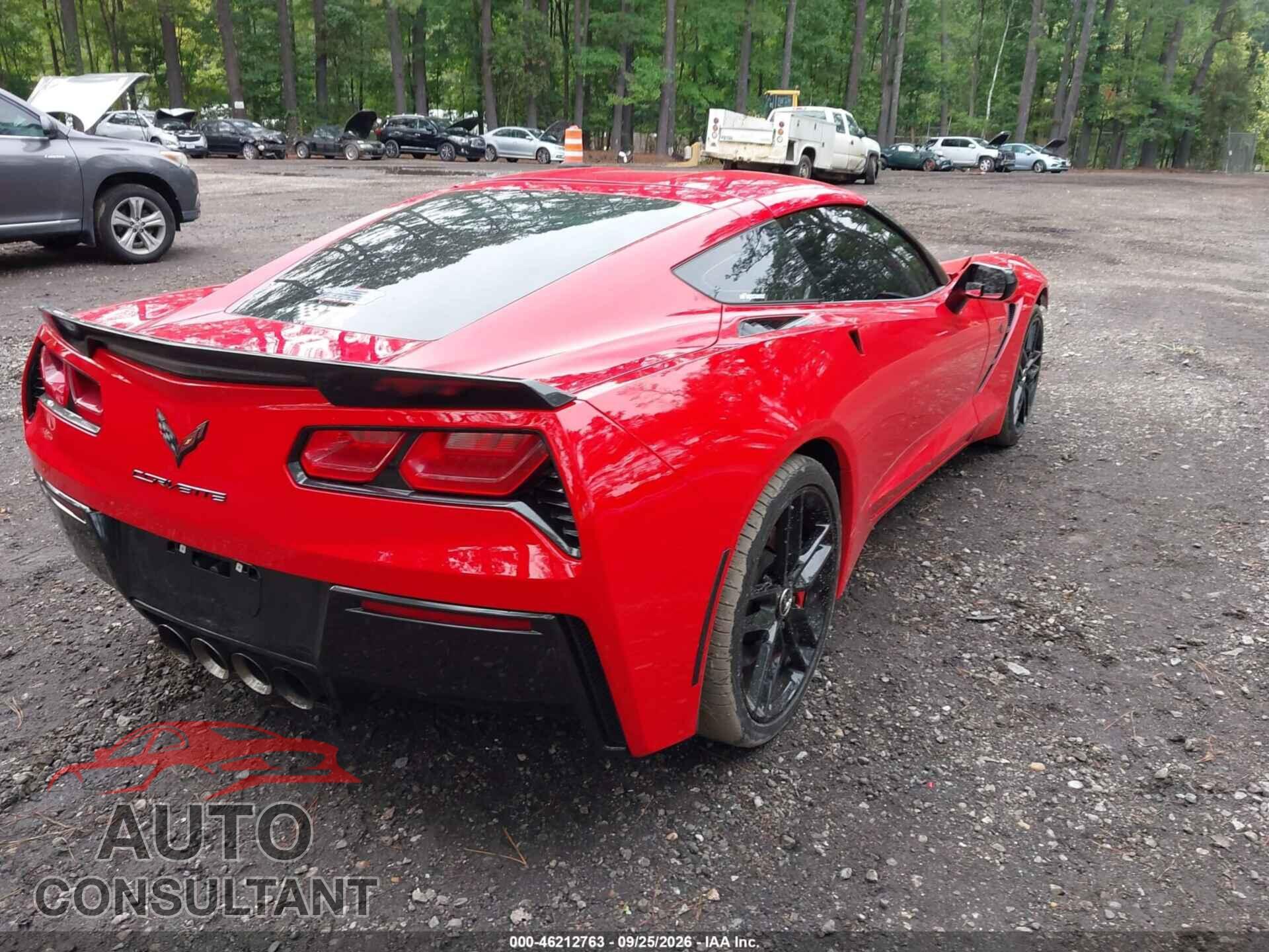 CHEVROLET CORVETTE 2015 - 1G1YB2D78F5122478
