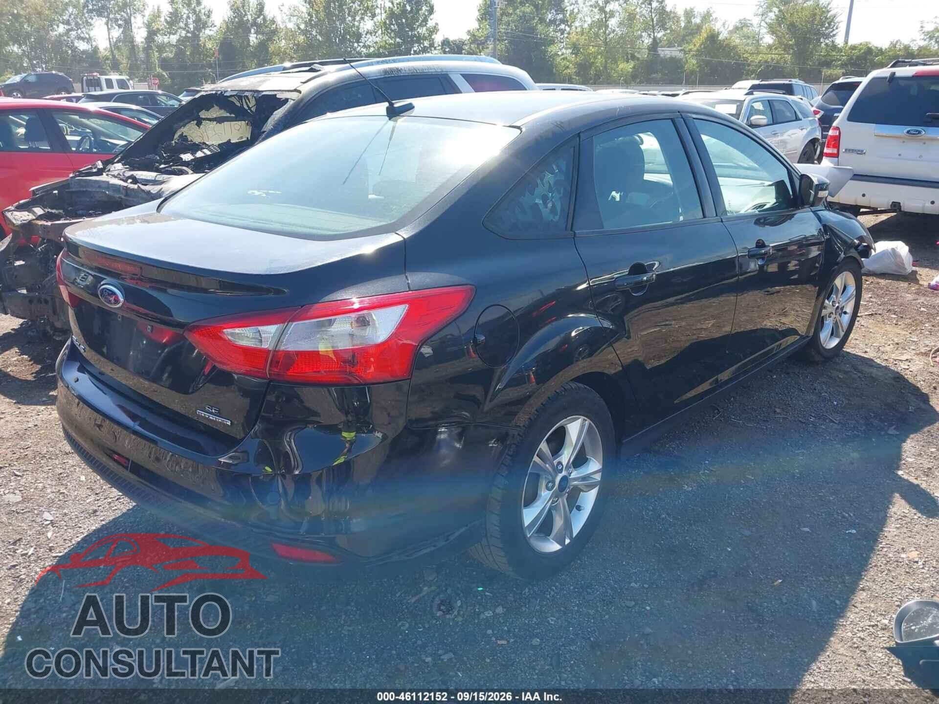FORD FOCUS 2014 - 1FADP3F22EL347526