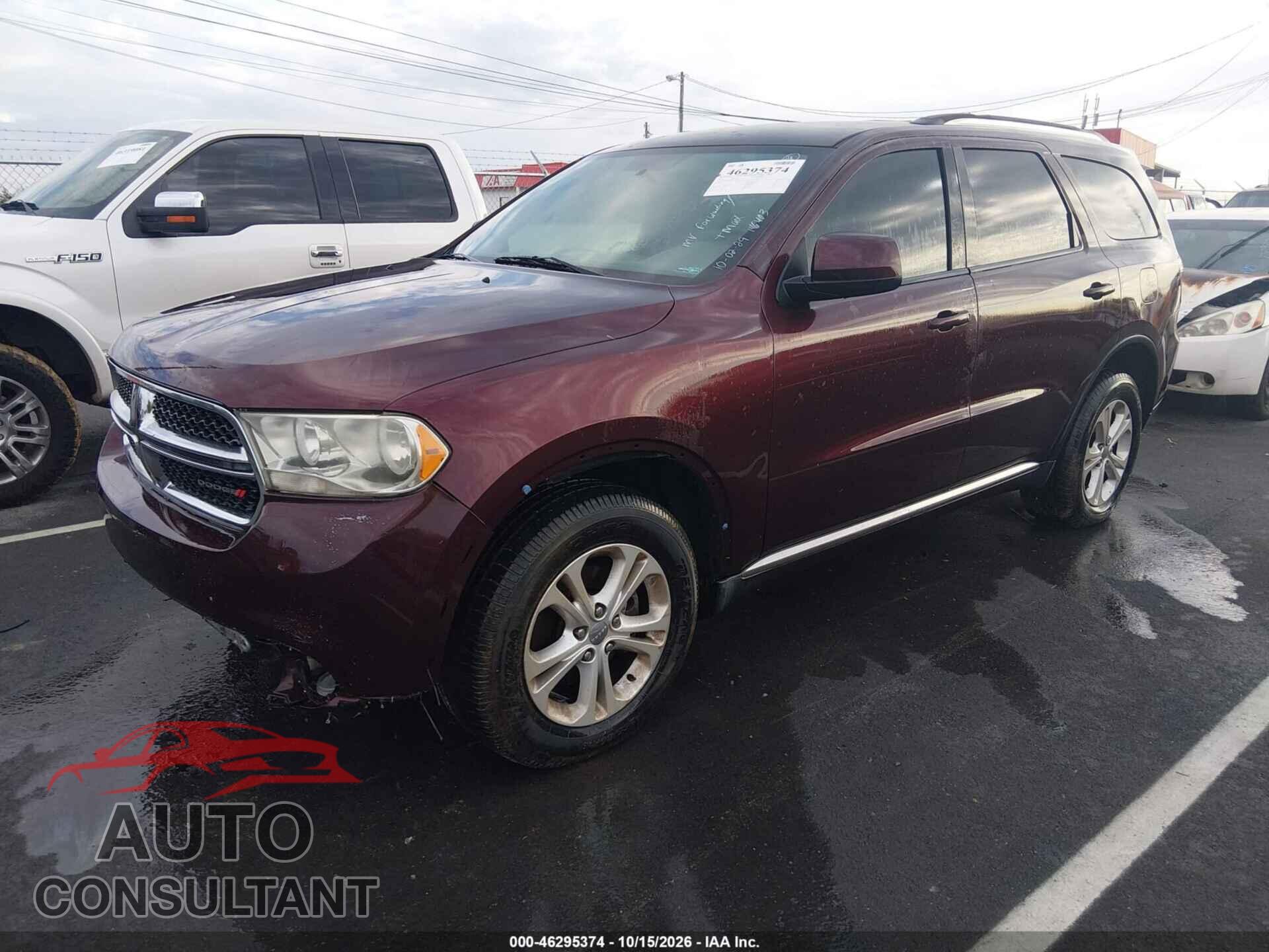 DODGE DURANGO 2012 - 1C4RDHAG3CC146403