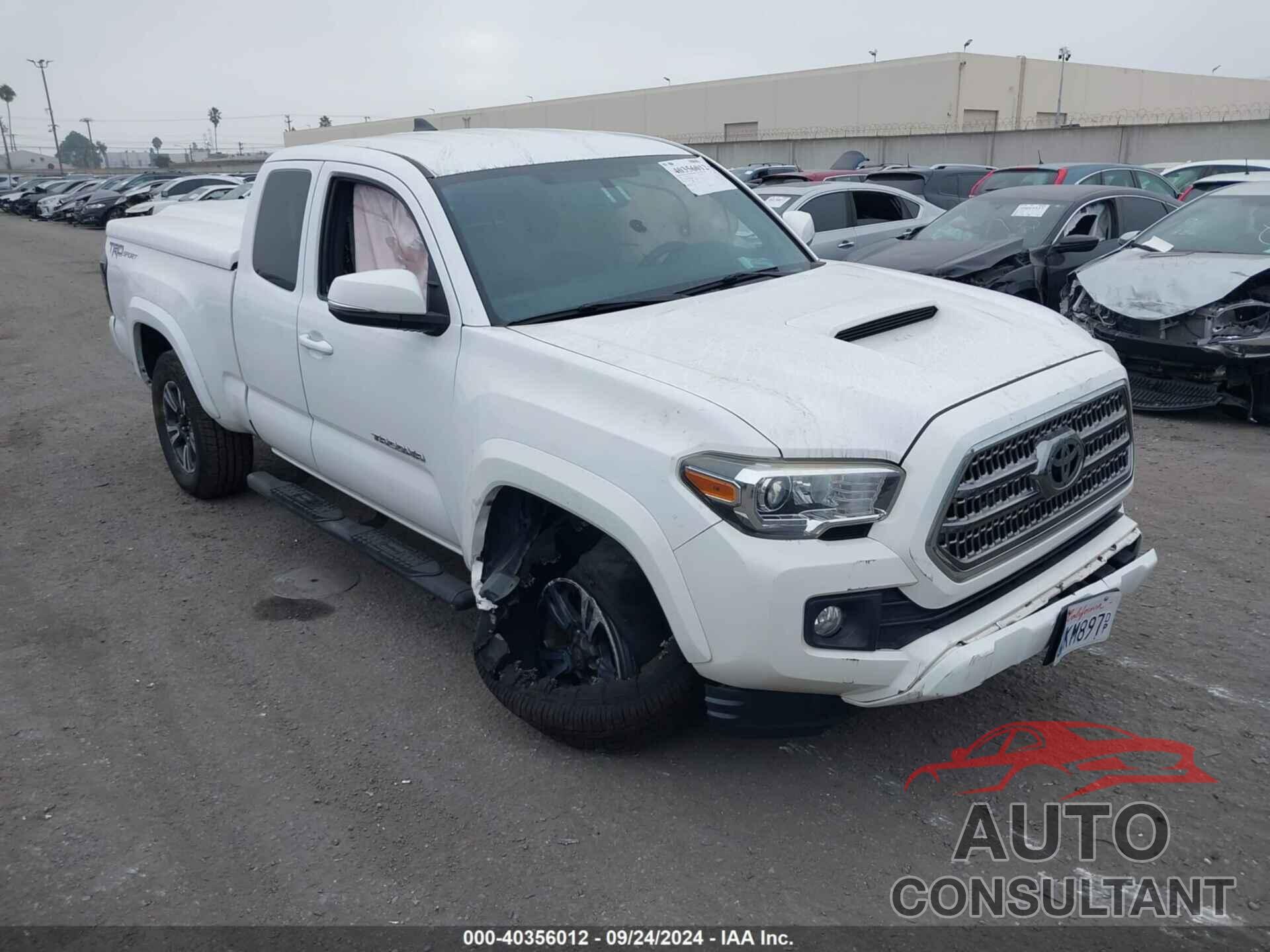 TOYOTA TACOMA 2016 - 5TFRZ5CN4GX007164