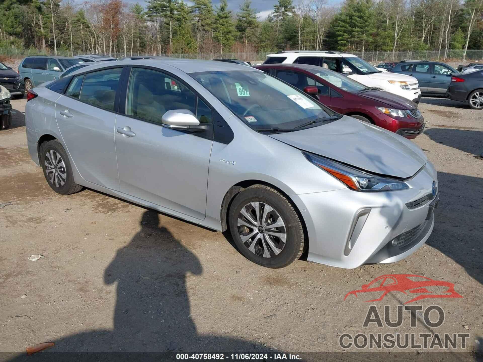 TOYOTA PRIUS 2022 - JTDL9MFU5N3034199