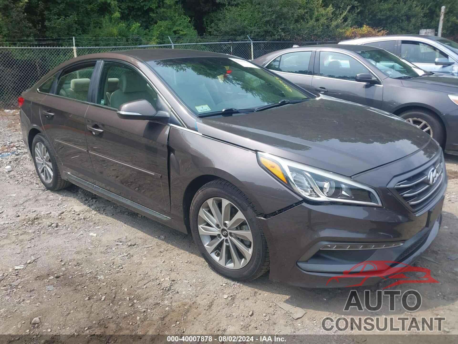 HYUNDAI SONATA 2017 - 5NPE34AF4HH534575