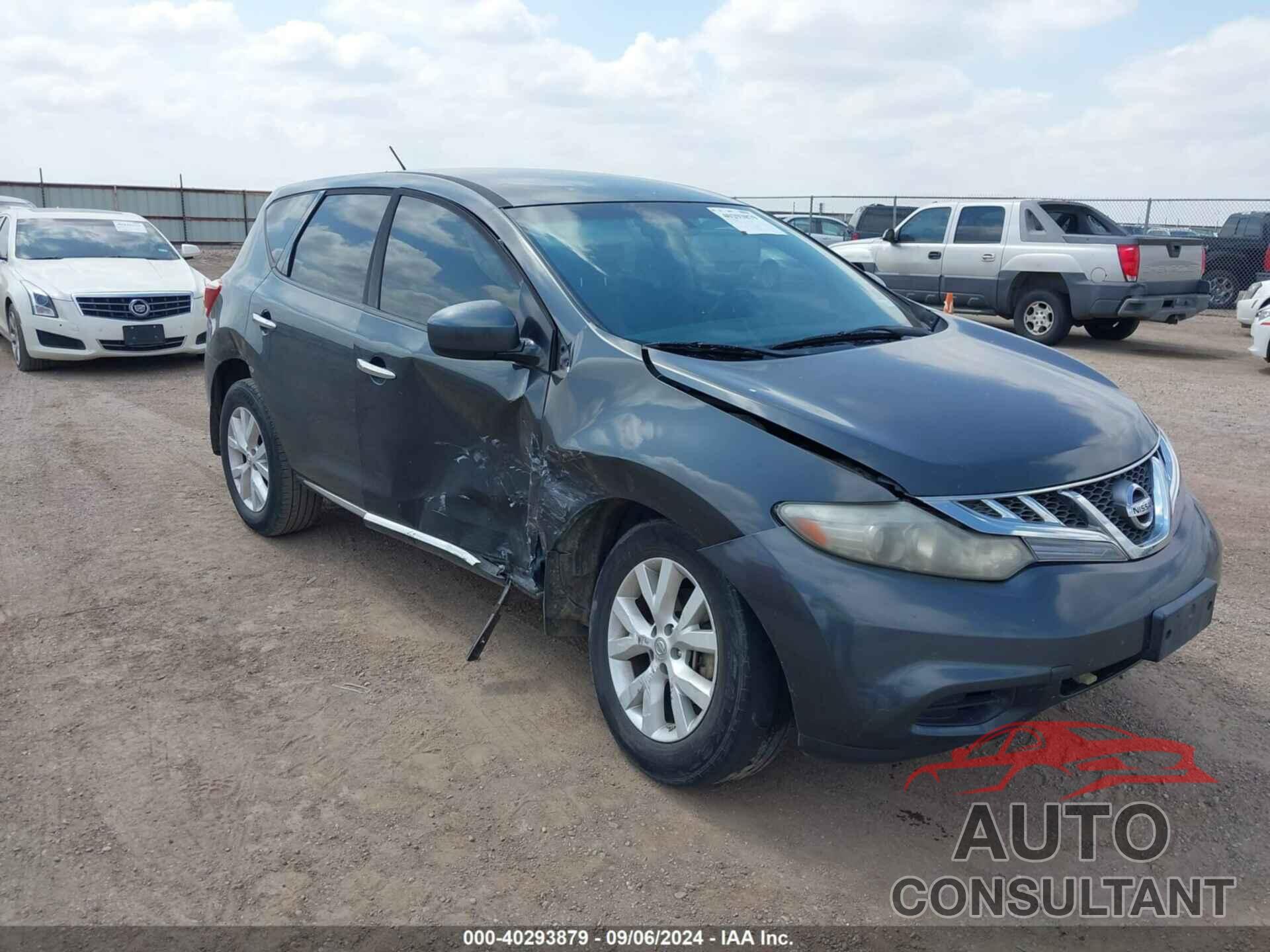 NISSAN MURANO 2011 - JN8AZ1MU4BW058968