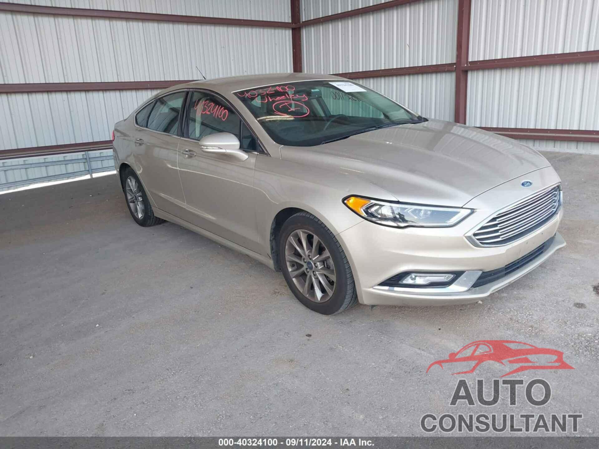 FORD FUSION 2017 - 3FA6P0HD6HR242015