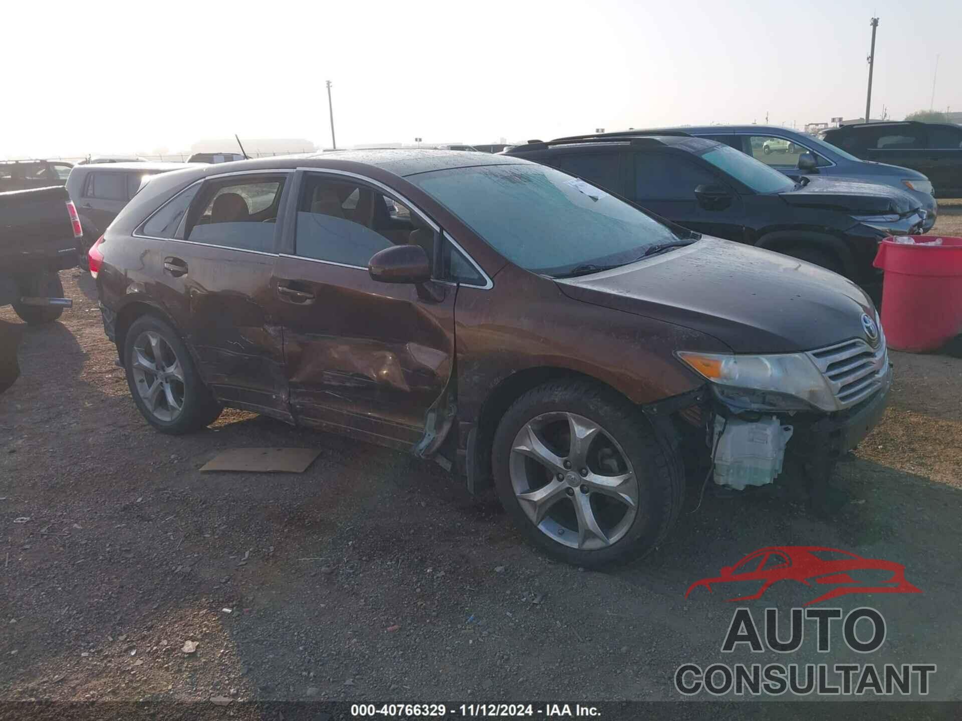 TOYOTA VENZA 2011 - 4T3ZK3BBXBU039310