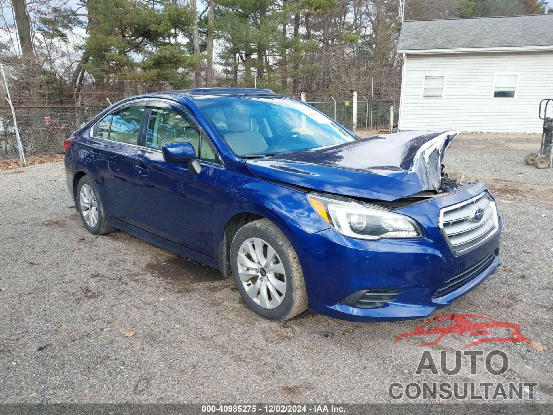 SUBARU LEGACY 2015 - 4S3BNBD67F3062863