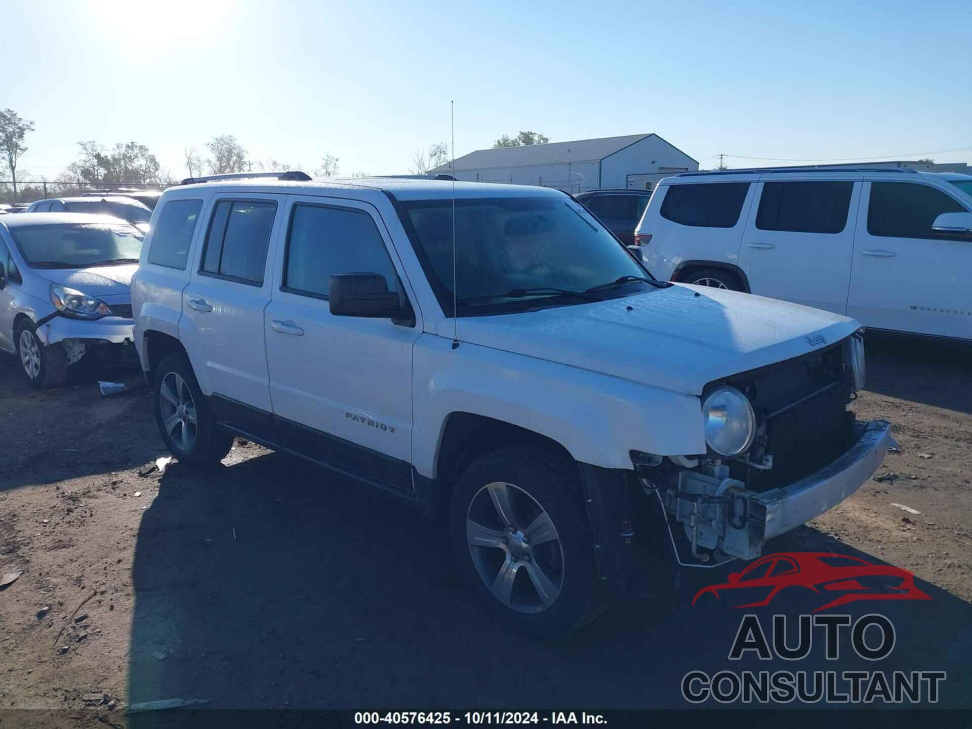 JEEP PATRIOT 2017 - 1C4NJRFB0HD177569
