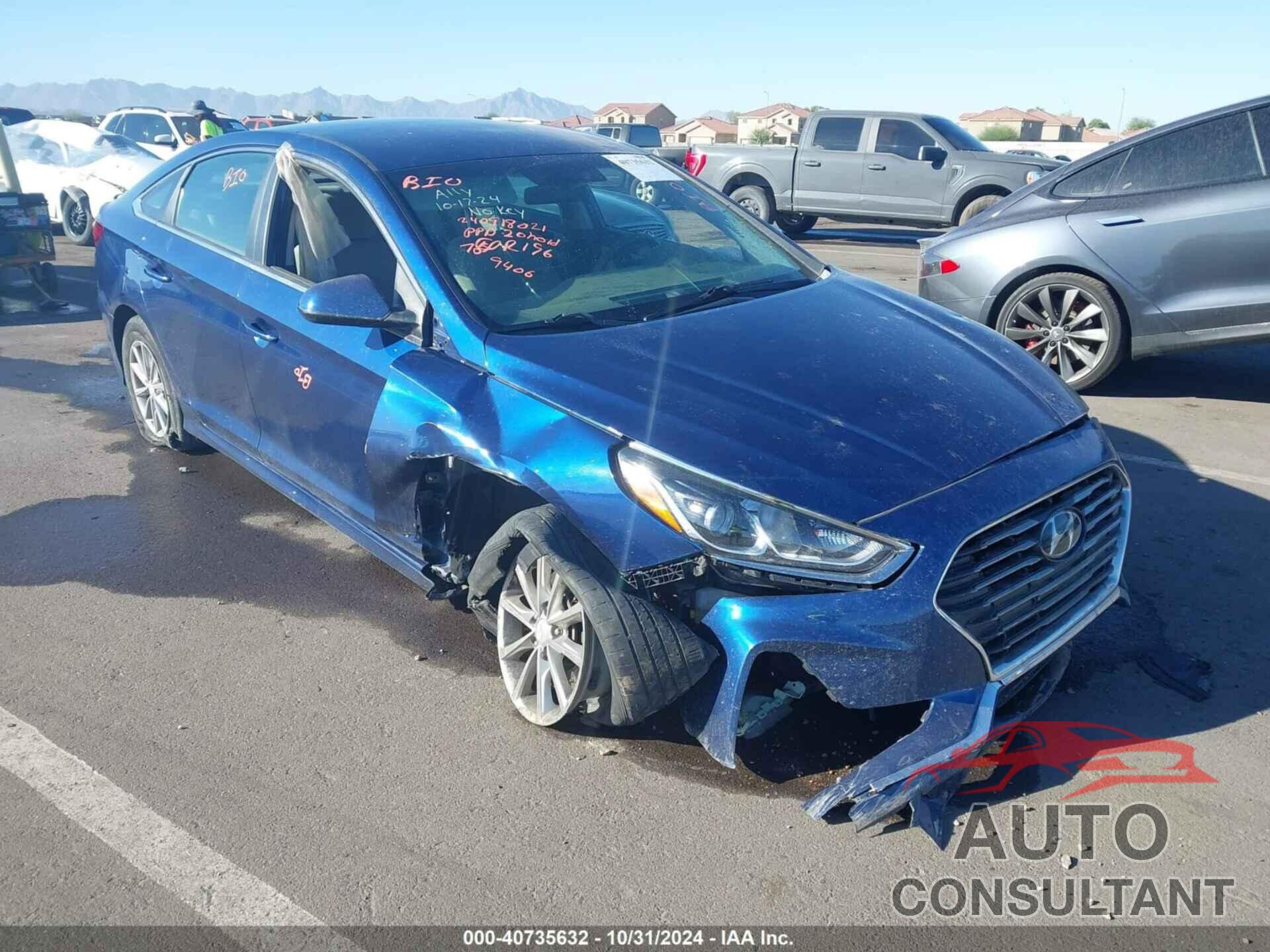 HYUNDAI SONATA 2019 - 5NPE24AF2KH769406