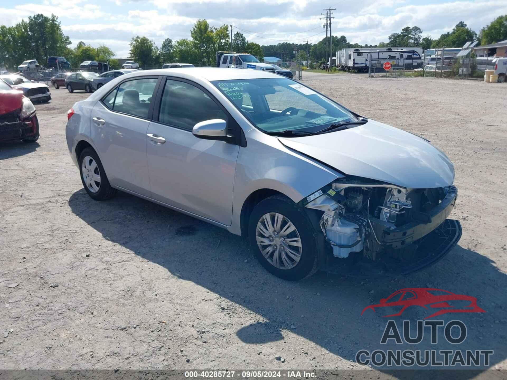 TOYOTA COROLLA 2016 - 5YFBURHE4GP508425