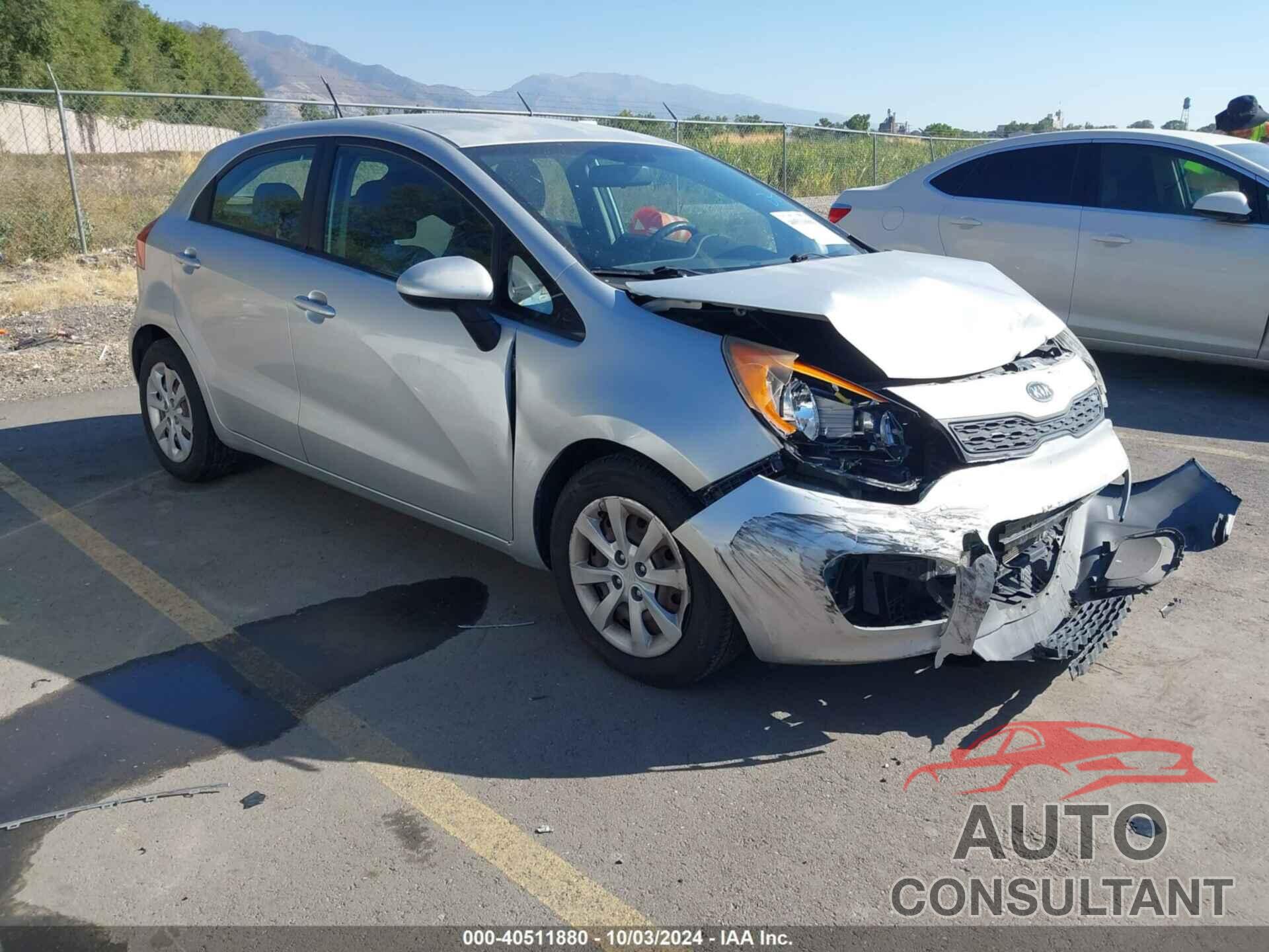 KIA RIO5 2012 - KNADM5A36C6051755