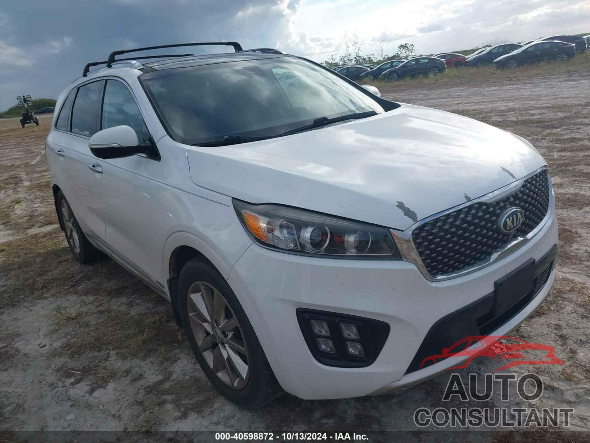KIA SORENTO 2017 - 5XYPKDA55HG262323