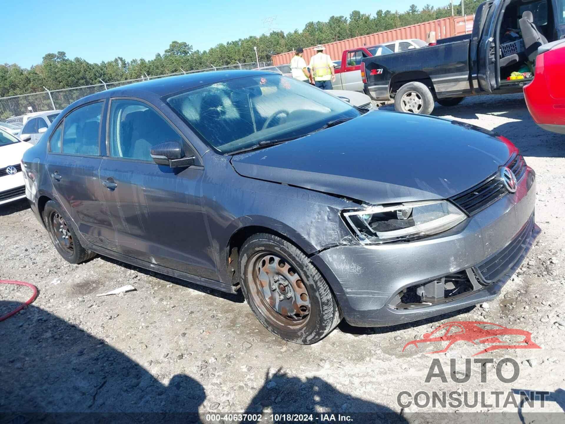 VOLKSWAGEN JETTA 2012 - 3VWDP7AJ6CM350728