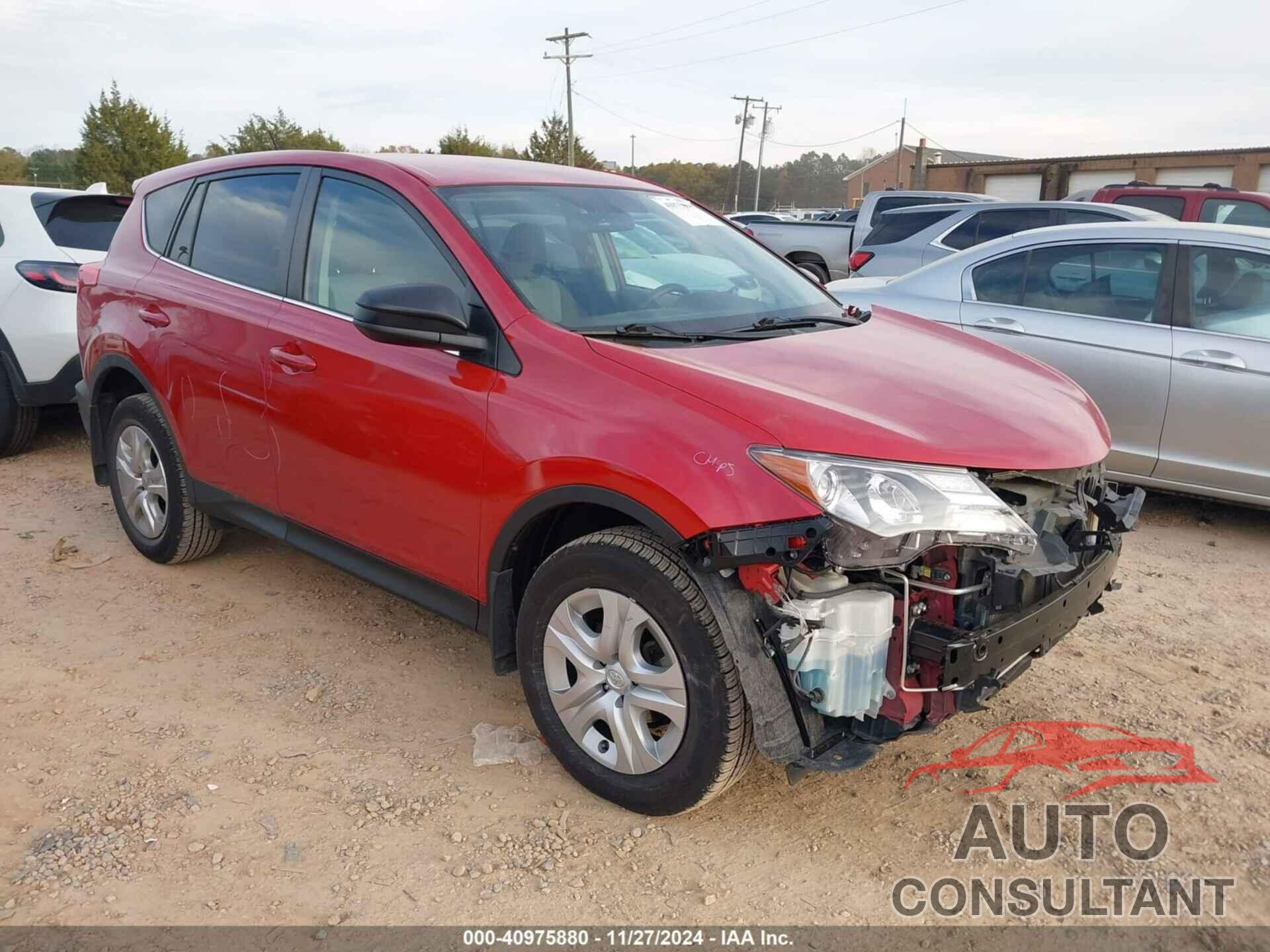 TOYOTA RAV4 2013 - 2T3BFREV6DW097027