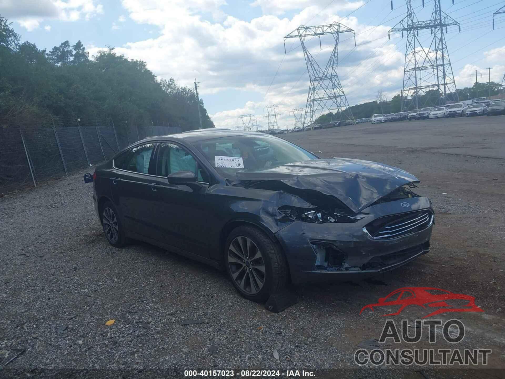 FORD FUSION 2019 - 3FA6P0T91KR265261