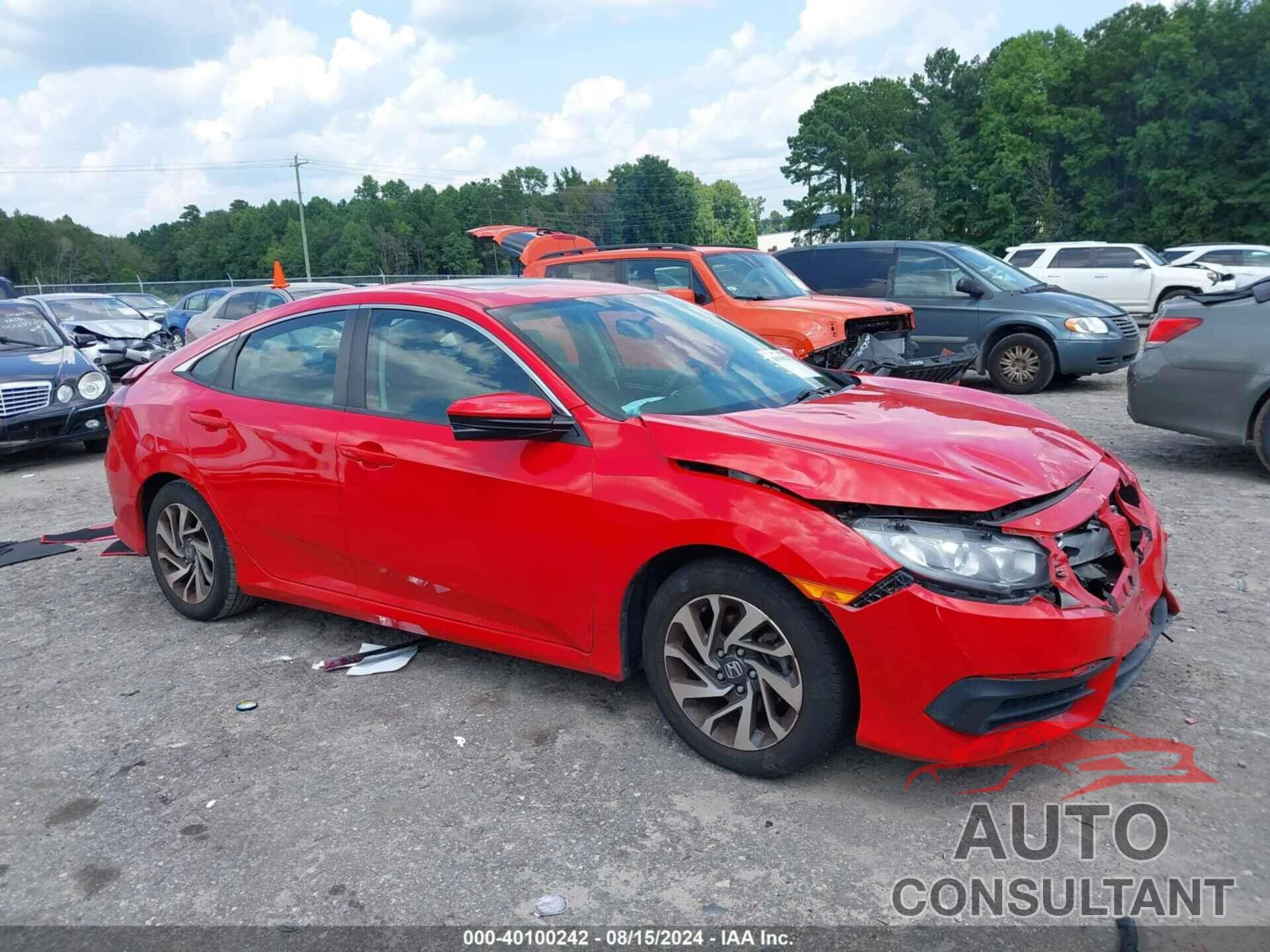 HONDA CIVIC 2017 - 2HGFC2F75HH514467