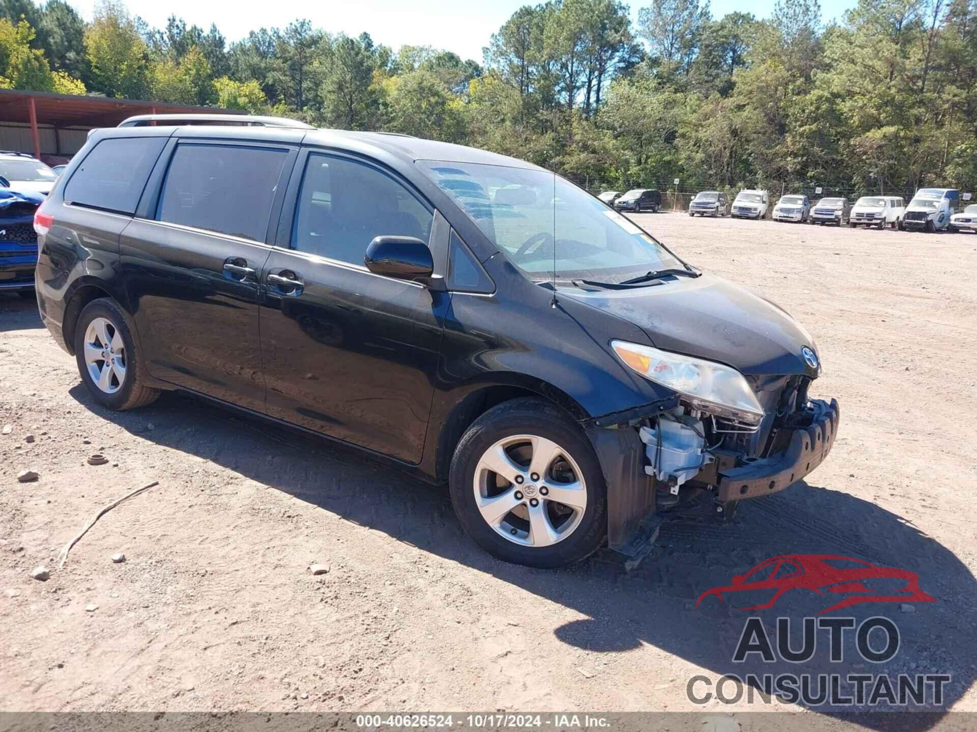 TOYOTA SIENNA 2013 - 5TDKK3DC5DS372185