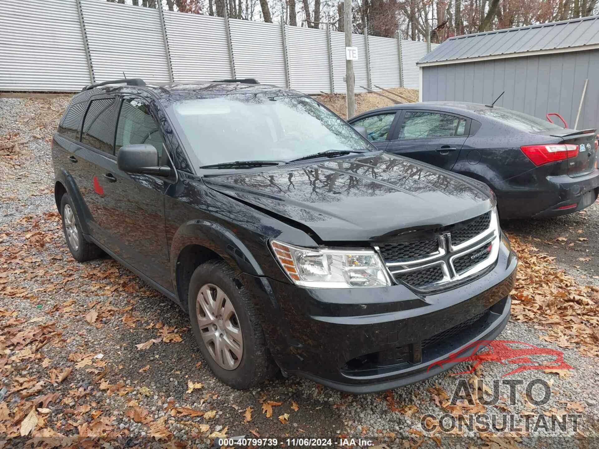 DODGE JOURNEY 2017 - 3C4PDCAB5HT708098