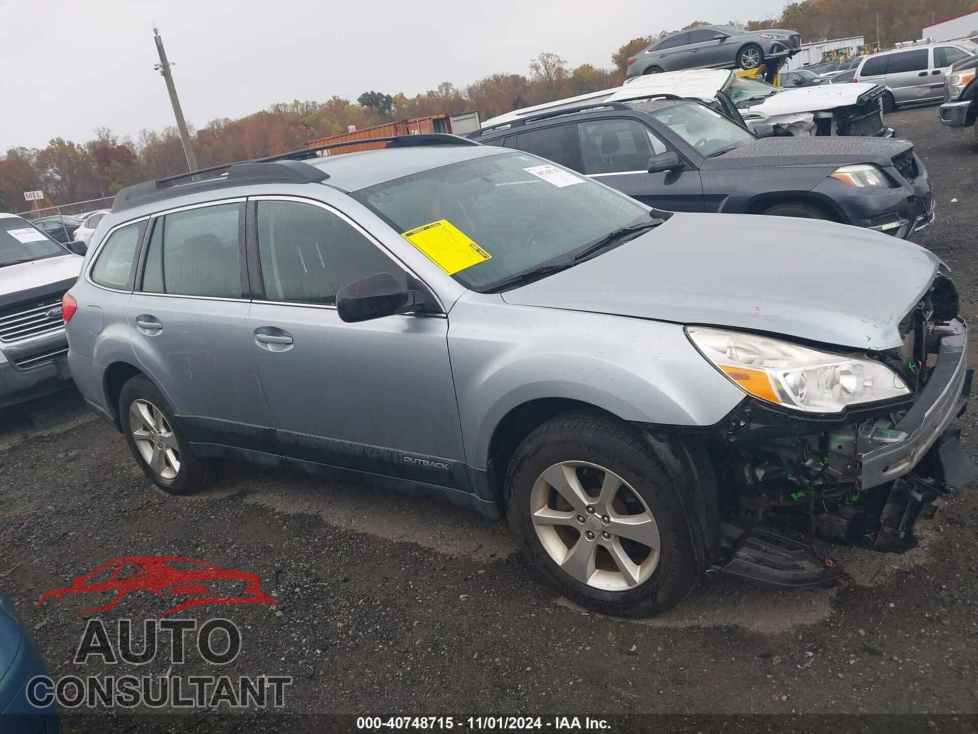 SUBARU OUTBACK 2014 - 4S4BRBAC4E3297777