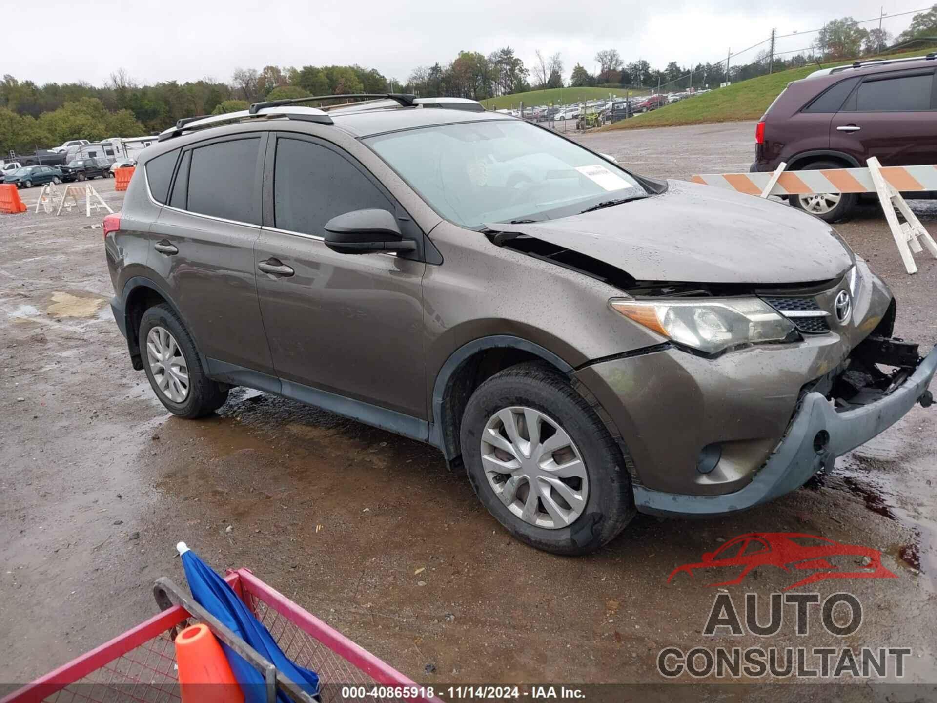 TOYOTA RAV4 2014 - 2T3BFREV9EW140339