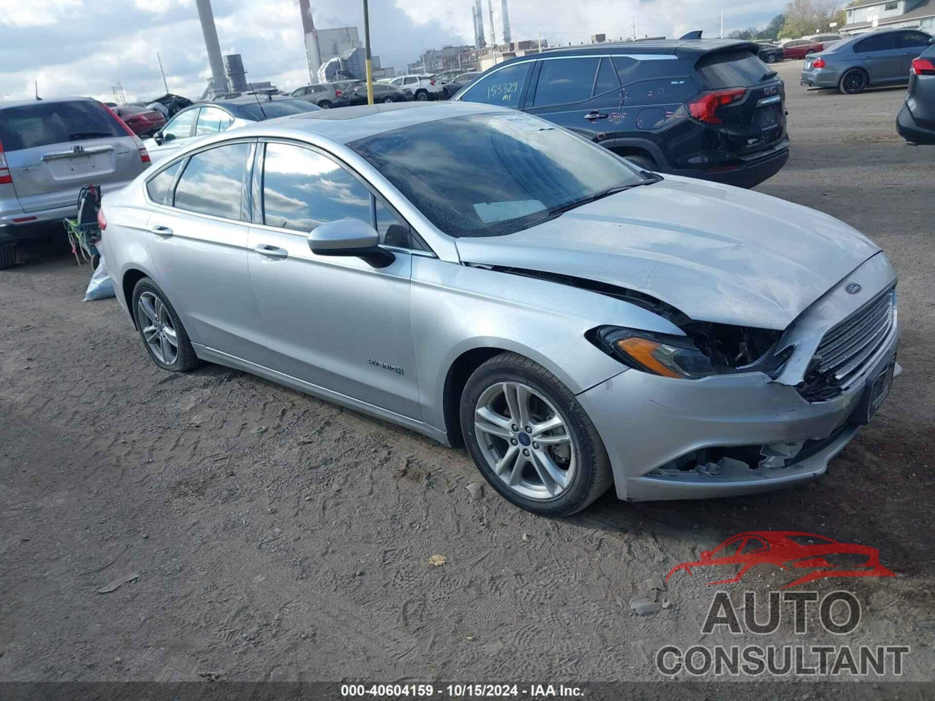 FORD FUSION HYBRID 2018 - 3FA6P0LU8JR219560