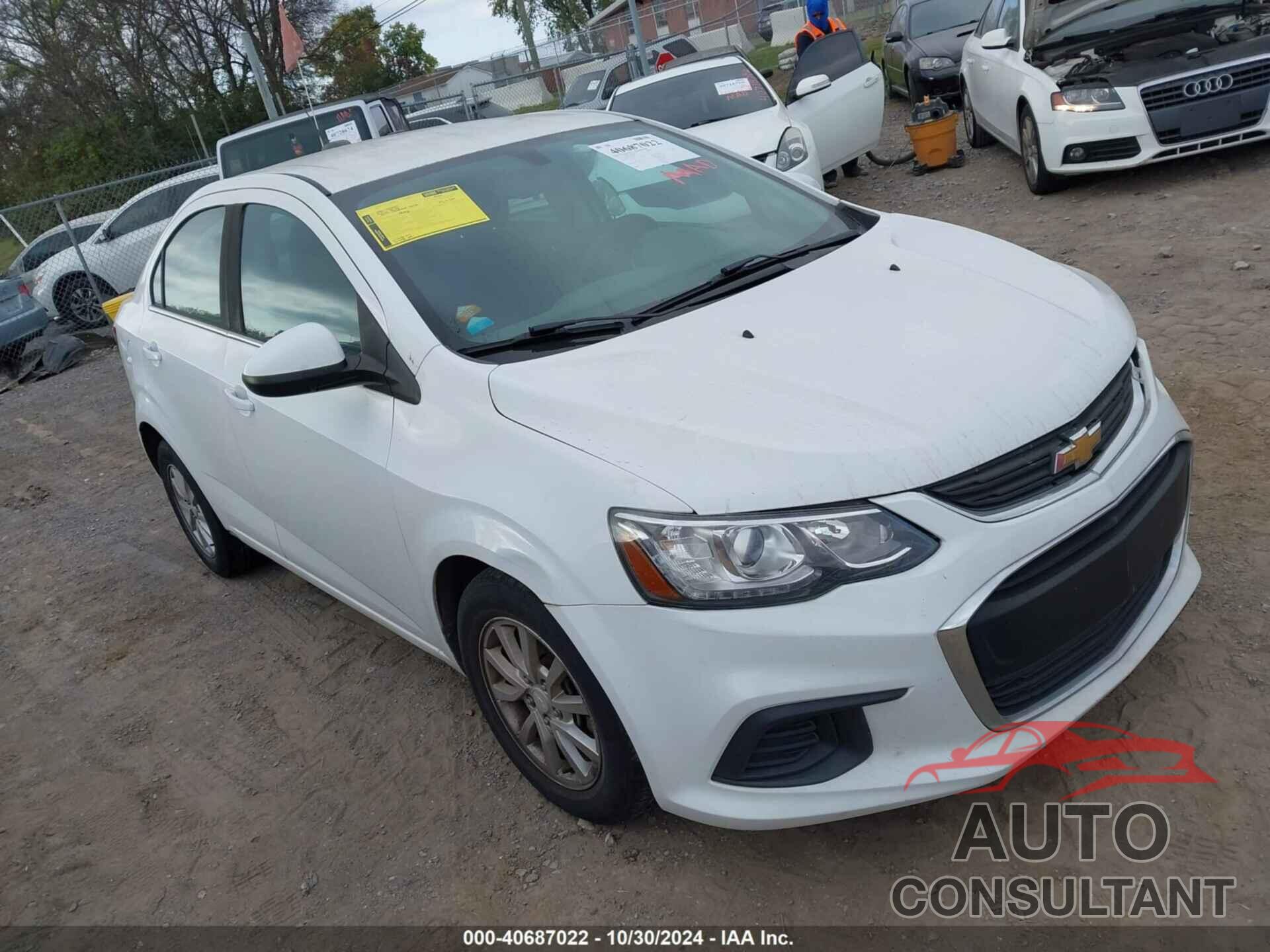 CHEVROLET SONIC 2017 - 1G1JD5SH9H4109613