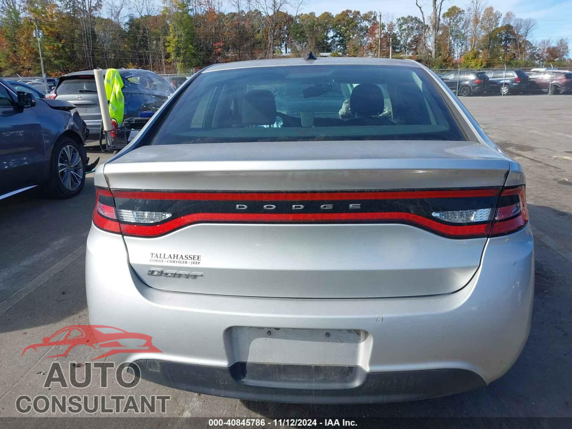 DODGE DART 2013 - 1C3CDFAA5DD175200