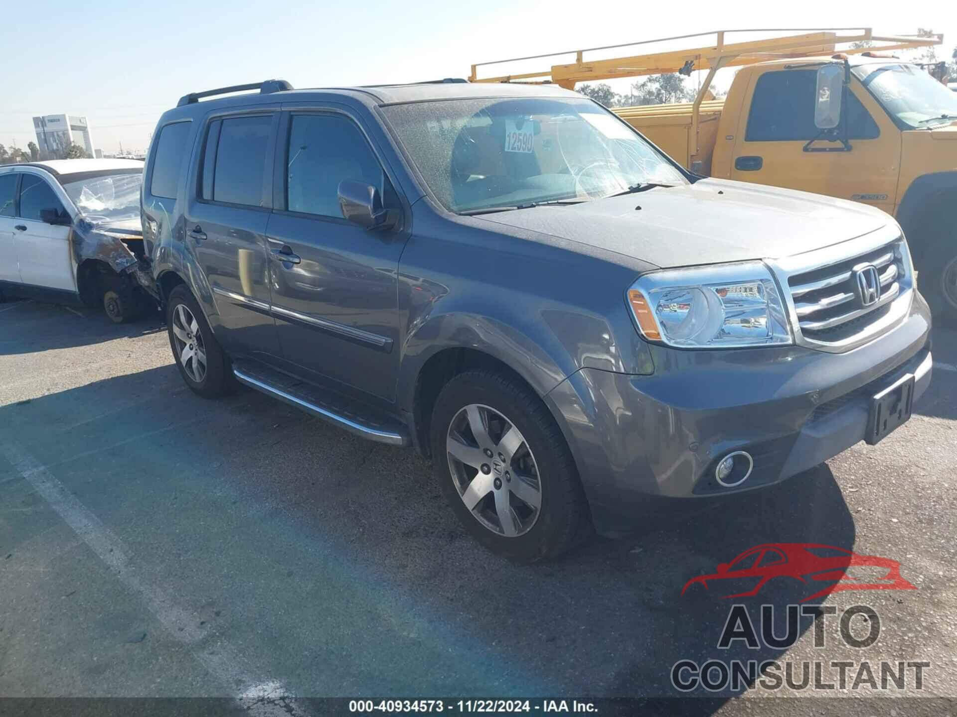 HONDA PILOT 2012 - 5FNYF3H92CB029902