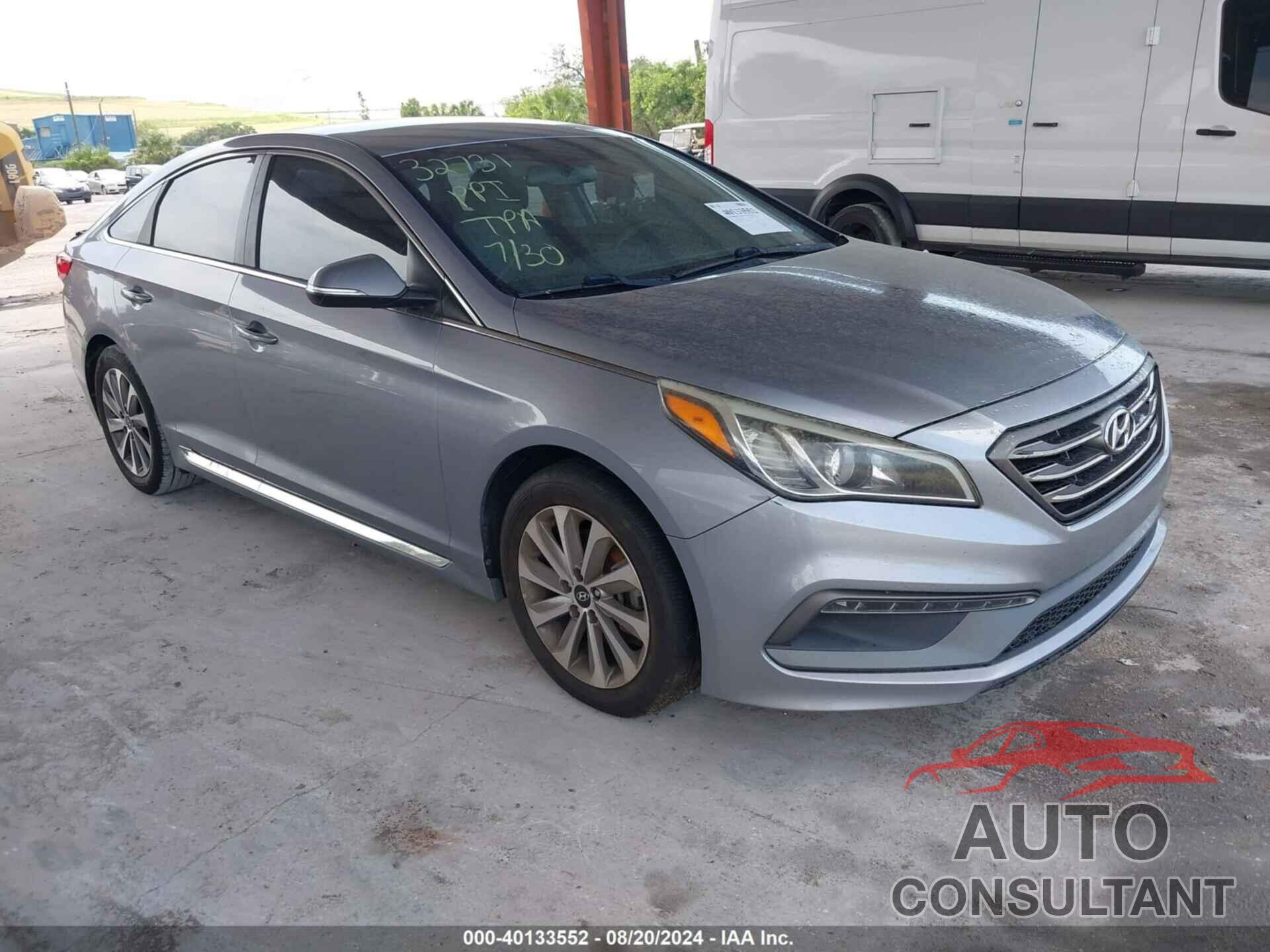 HYUNDAI SONATA 2017 - 5NPE34AF4HH450854