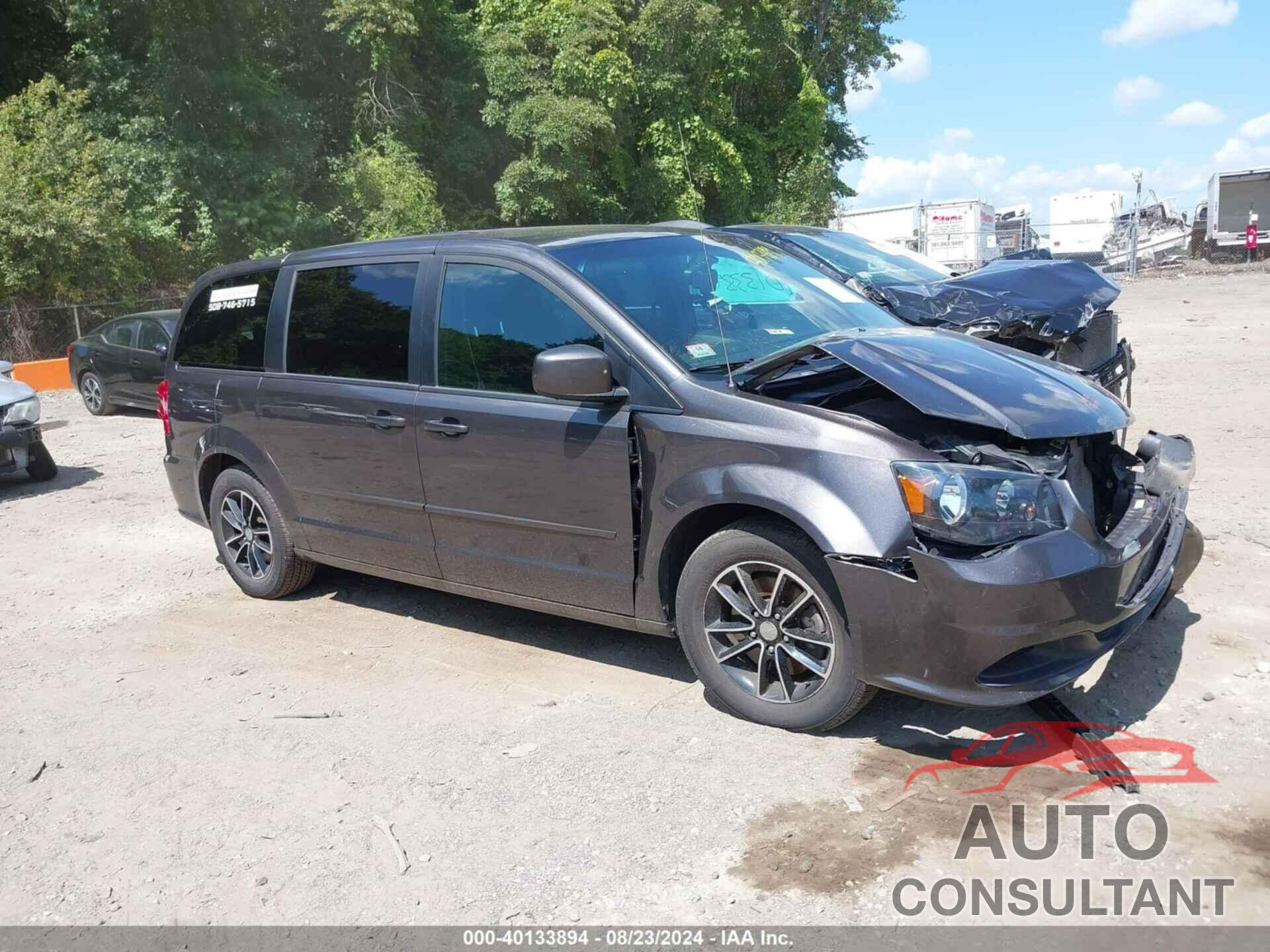 DODGE GRAND CARAVAN 2017 - 2C4RDGBG3HR781287