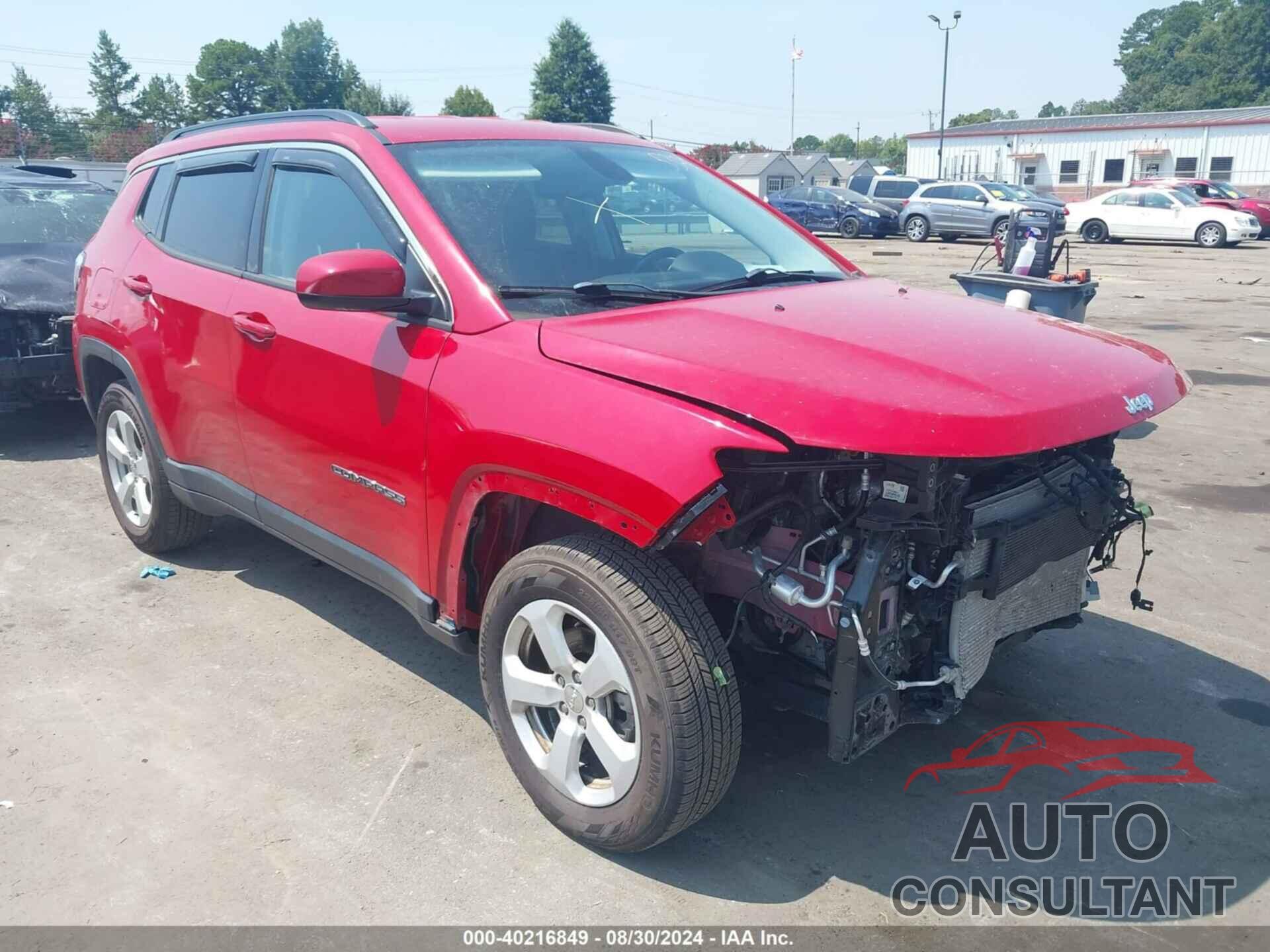 JEEP COMPASS 2020 - 3C4NJDBB6LT219531