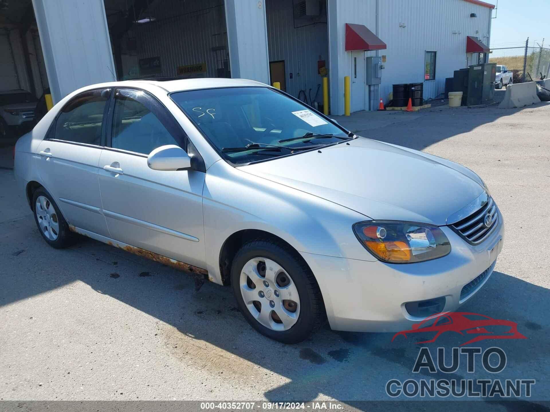 KIA SPECTRA 2009 - KNAFE221795614876