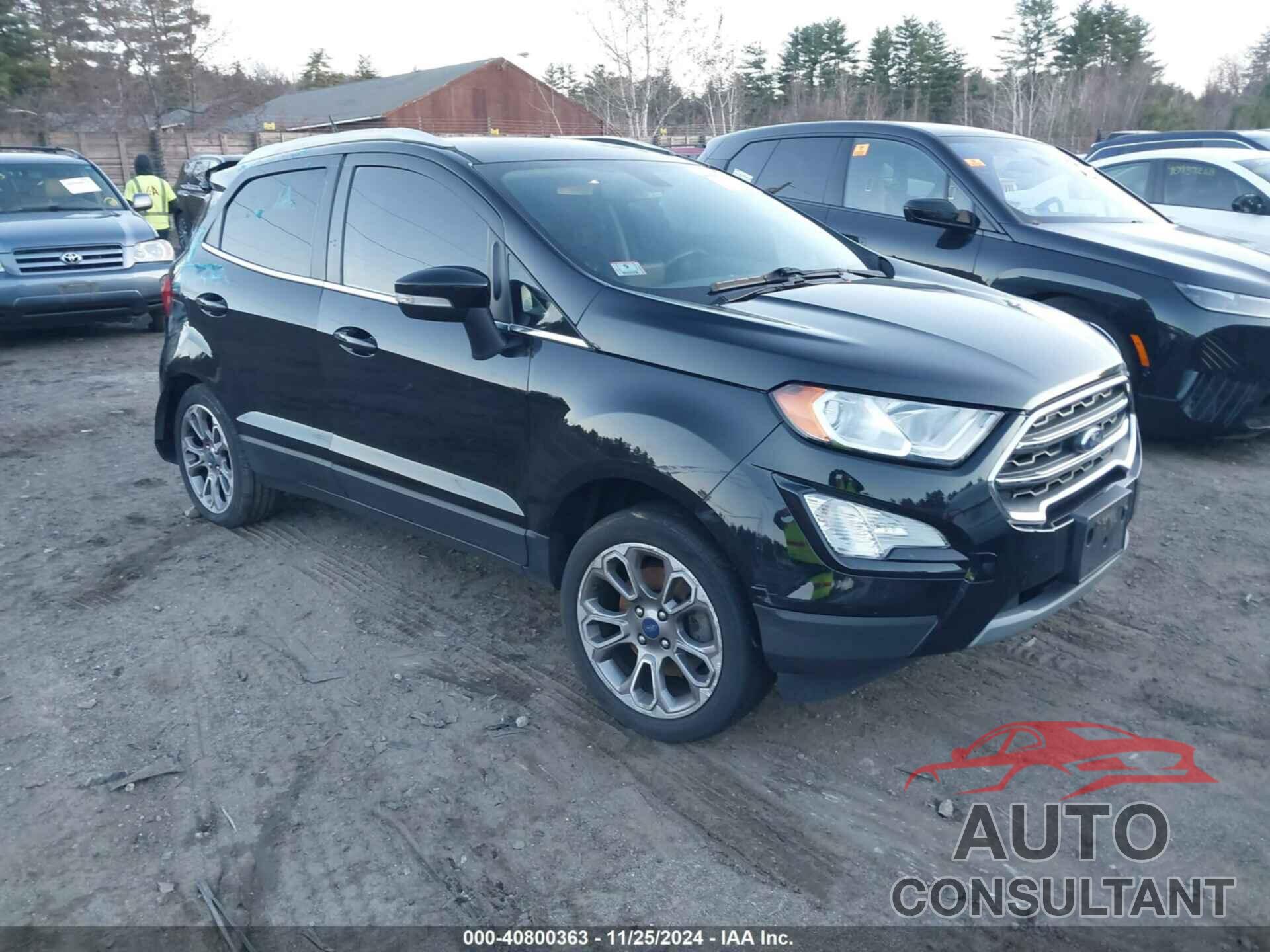 FORD ECOSPORT 2019 - MAJ6S3KL3KC256797