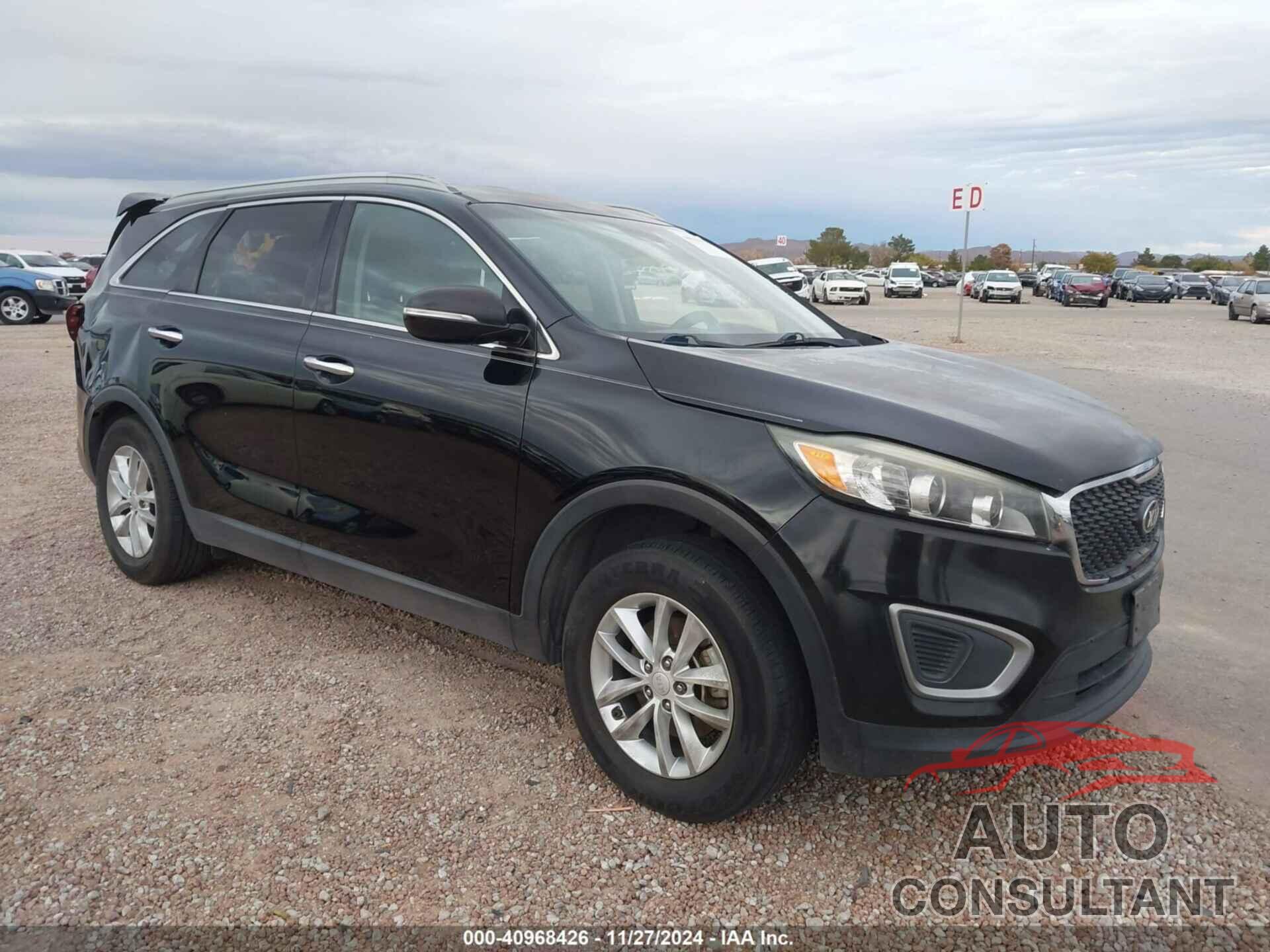 KIA SORENTO 2016 - 5XYPG4A33GG021651