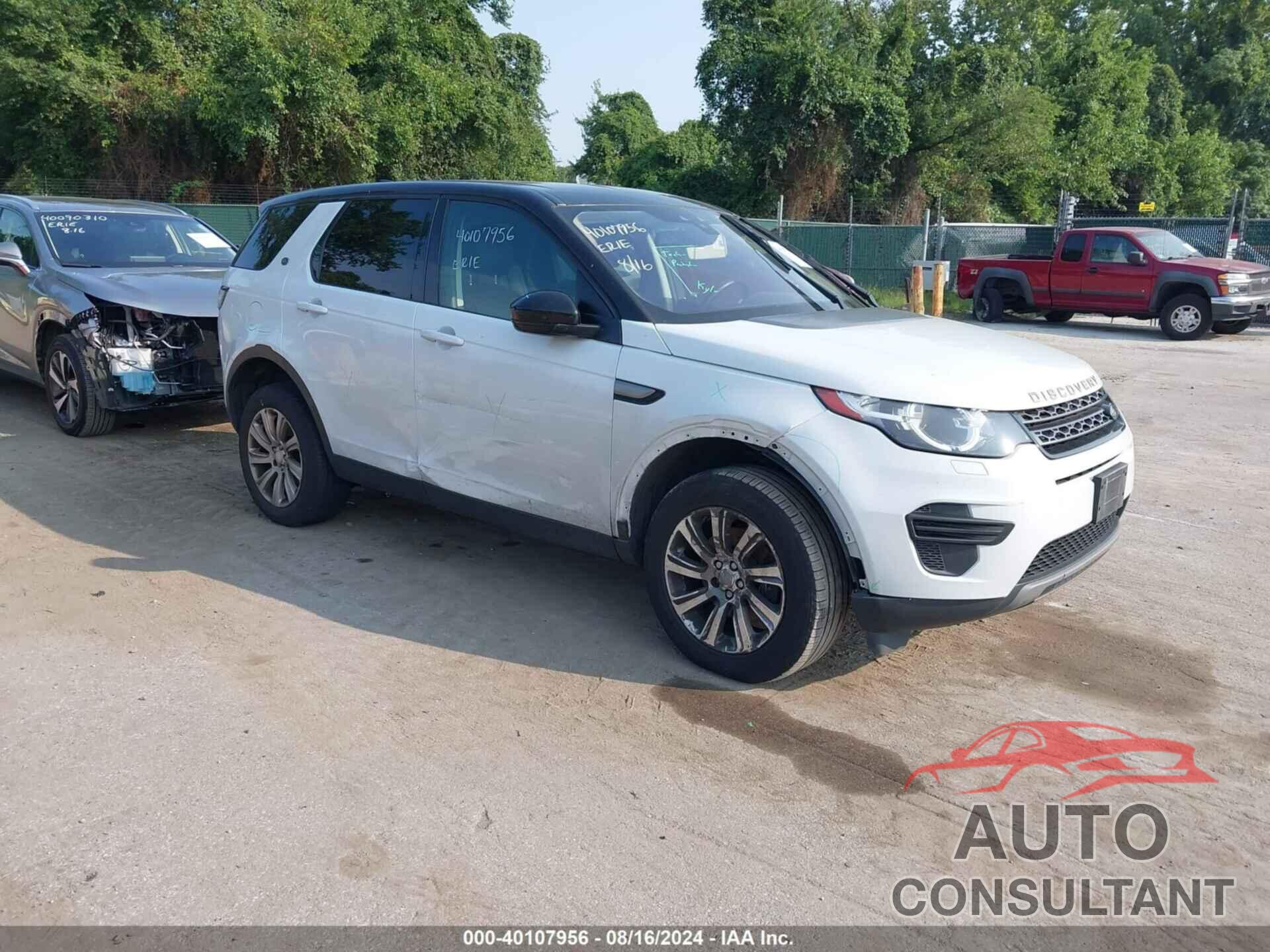 LAND ROVER DISCOVERY SPORT 2018 - SALCP2RX4JH757399