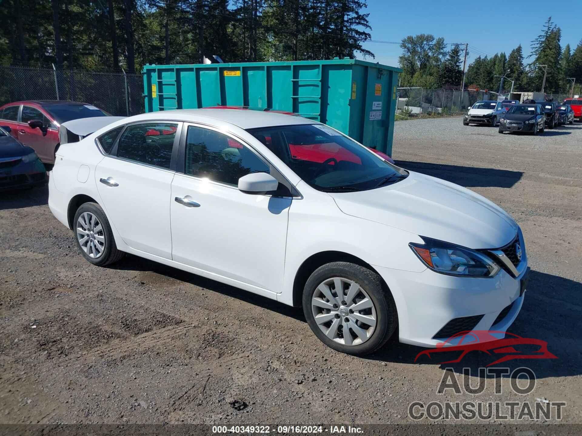 NISSAN SENTRA 2018 - 3N1AB7AP0JY206125