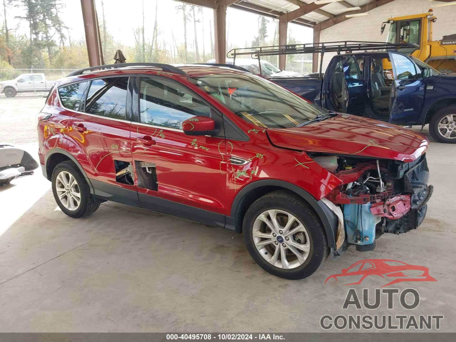 FORD ESCAPE 2018 - 1FMCU9GDXJUC03613
