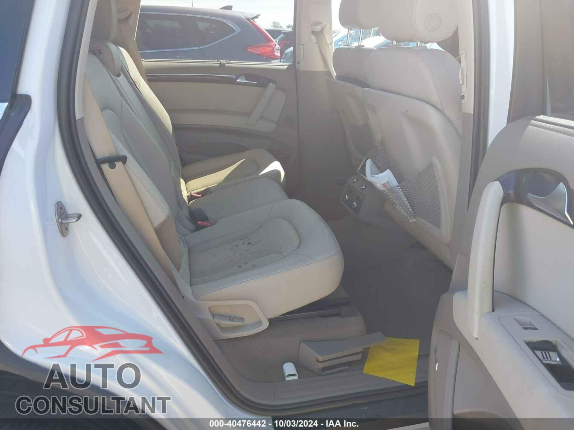 AUDI Q7 2012 - WA1VMAFEXCD007631
