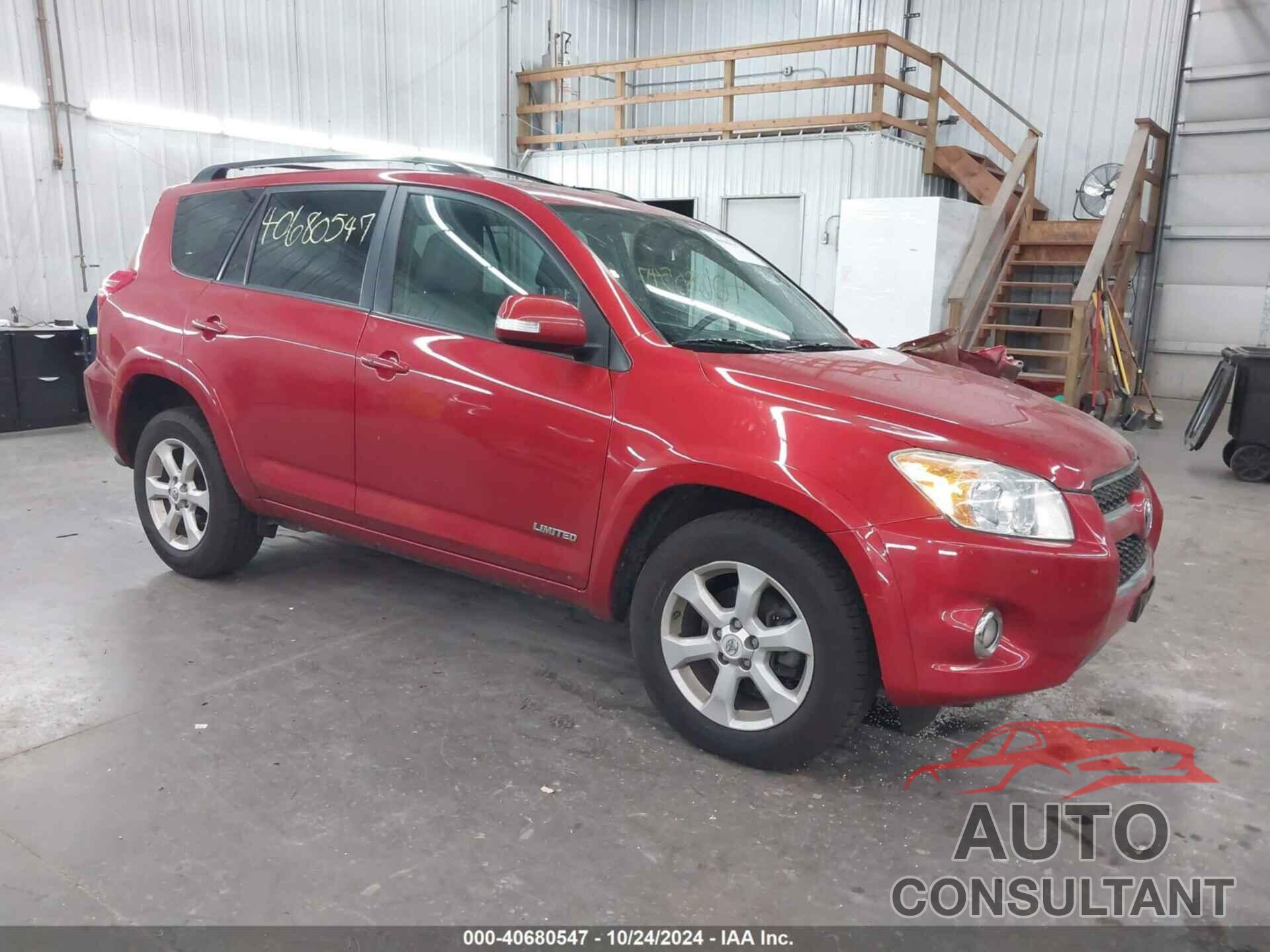 TOYOTA RAV4 2012 - 2T3DK4DV5CW091615