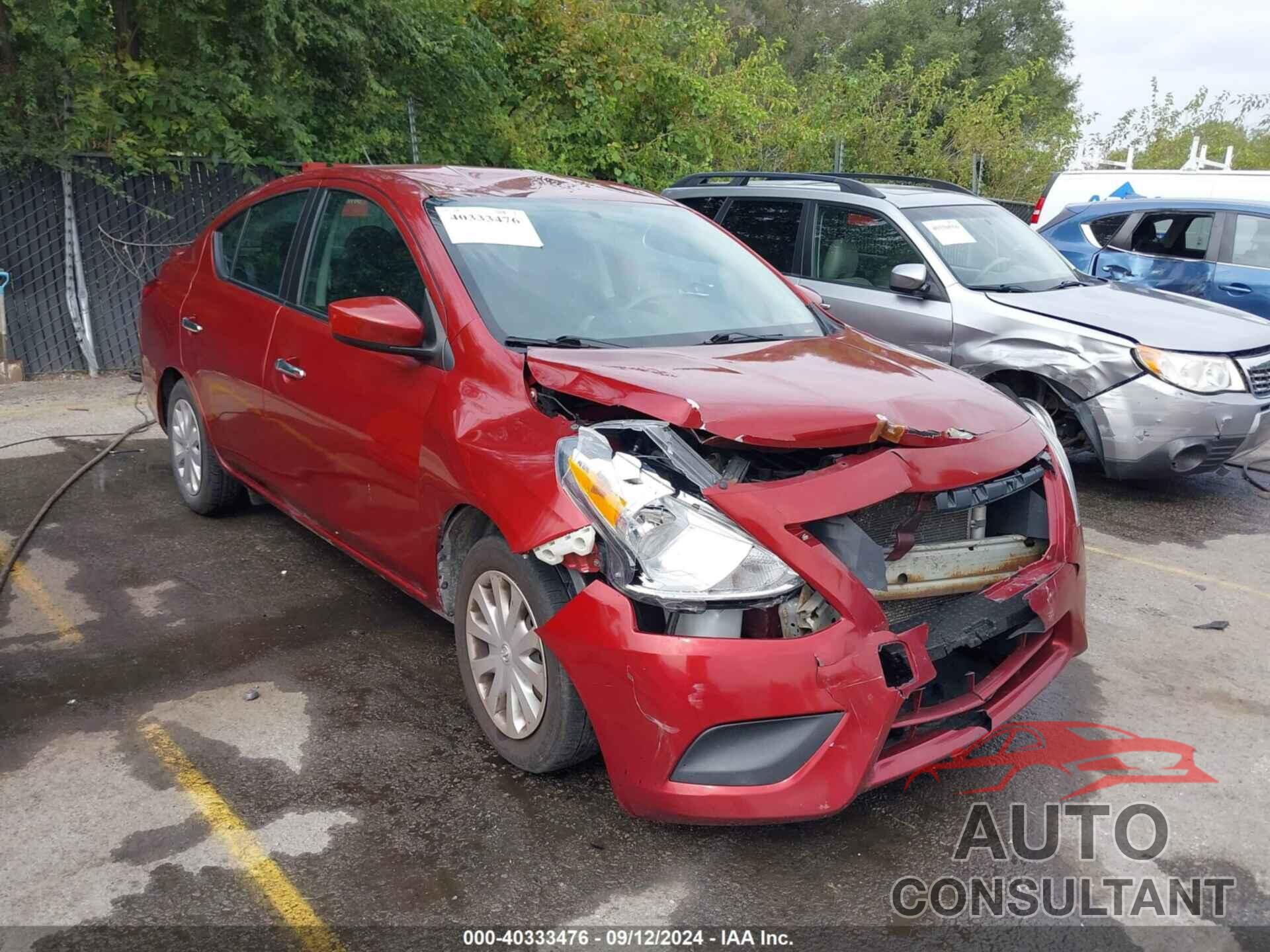 NISSAN VERSA 2017 - 3N1CN7AP8HL840693