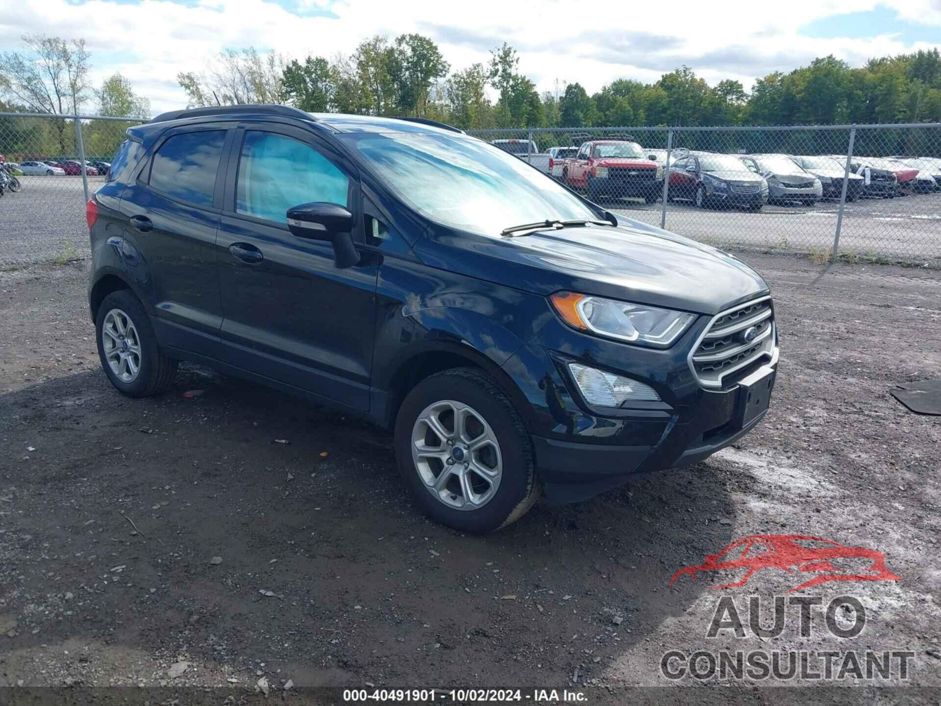 FORD ECOSPORT 2021 - MAJ6S3GL1MC410080