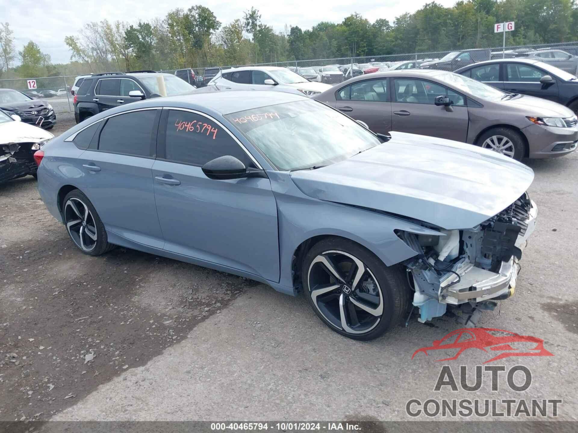 HONDA ACCORD 2022 - 1HGCV1F47NA016567