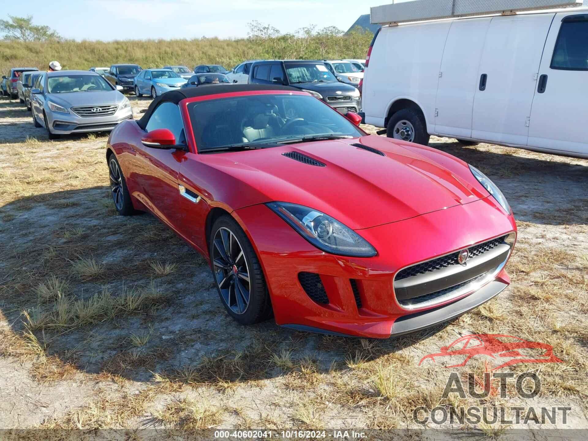 JAGUAR F-TYPE 2016 - SAJWA6ET7G8K30063