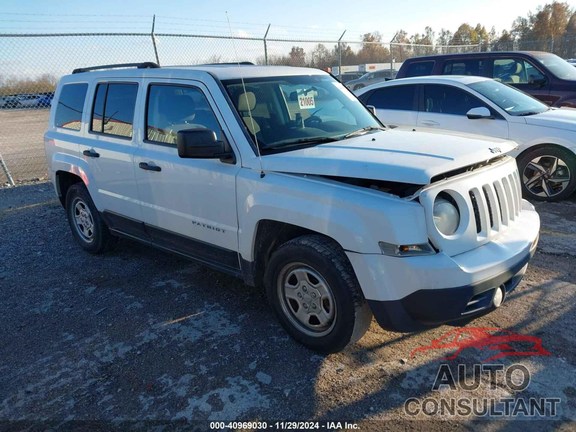 JEEP PATRIOT 2014 - 1C4NJPBA7ED721837