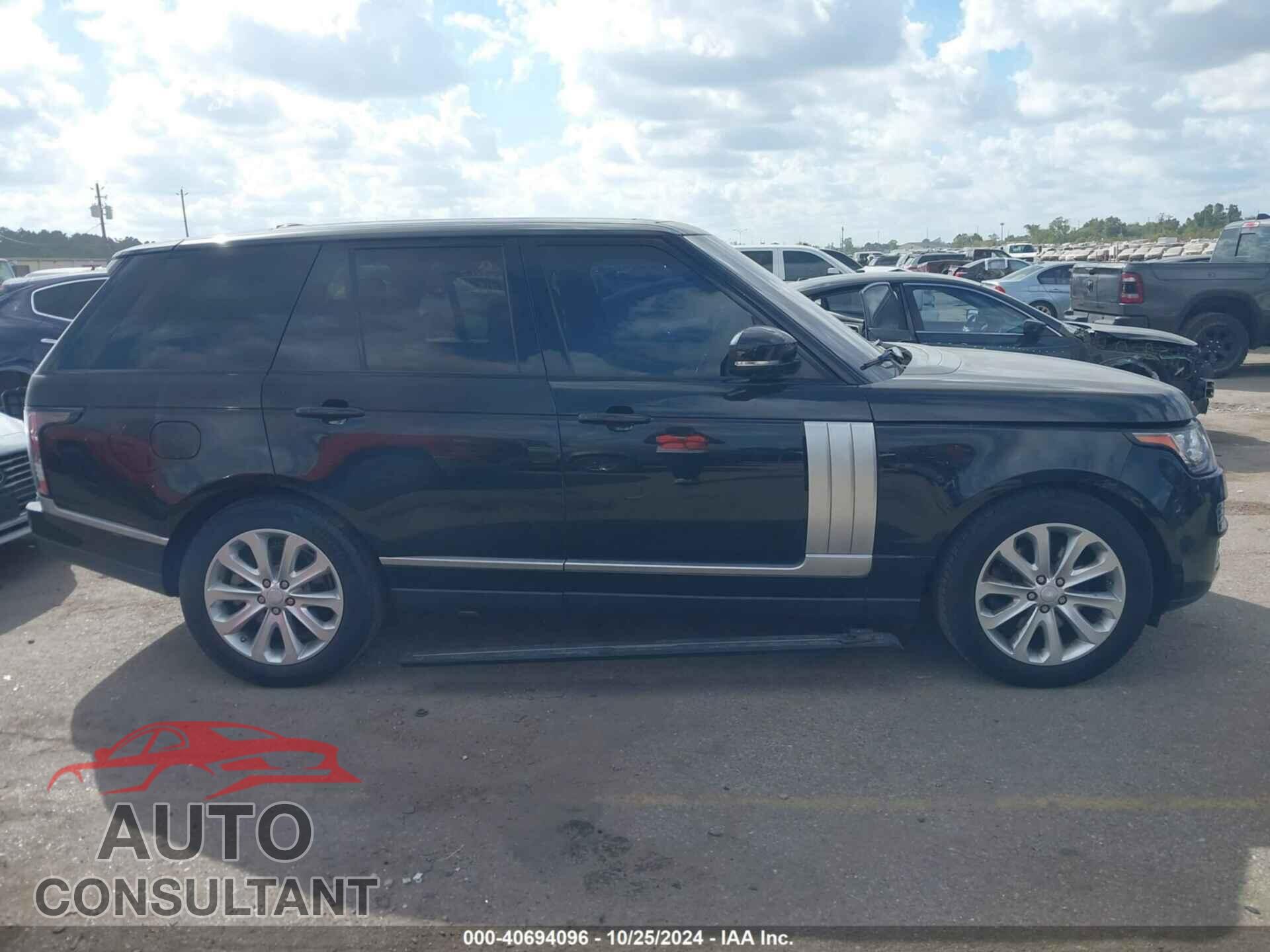 LAND ROVER RANGE ROVER 2014 - SALGS2VFXEA133909