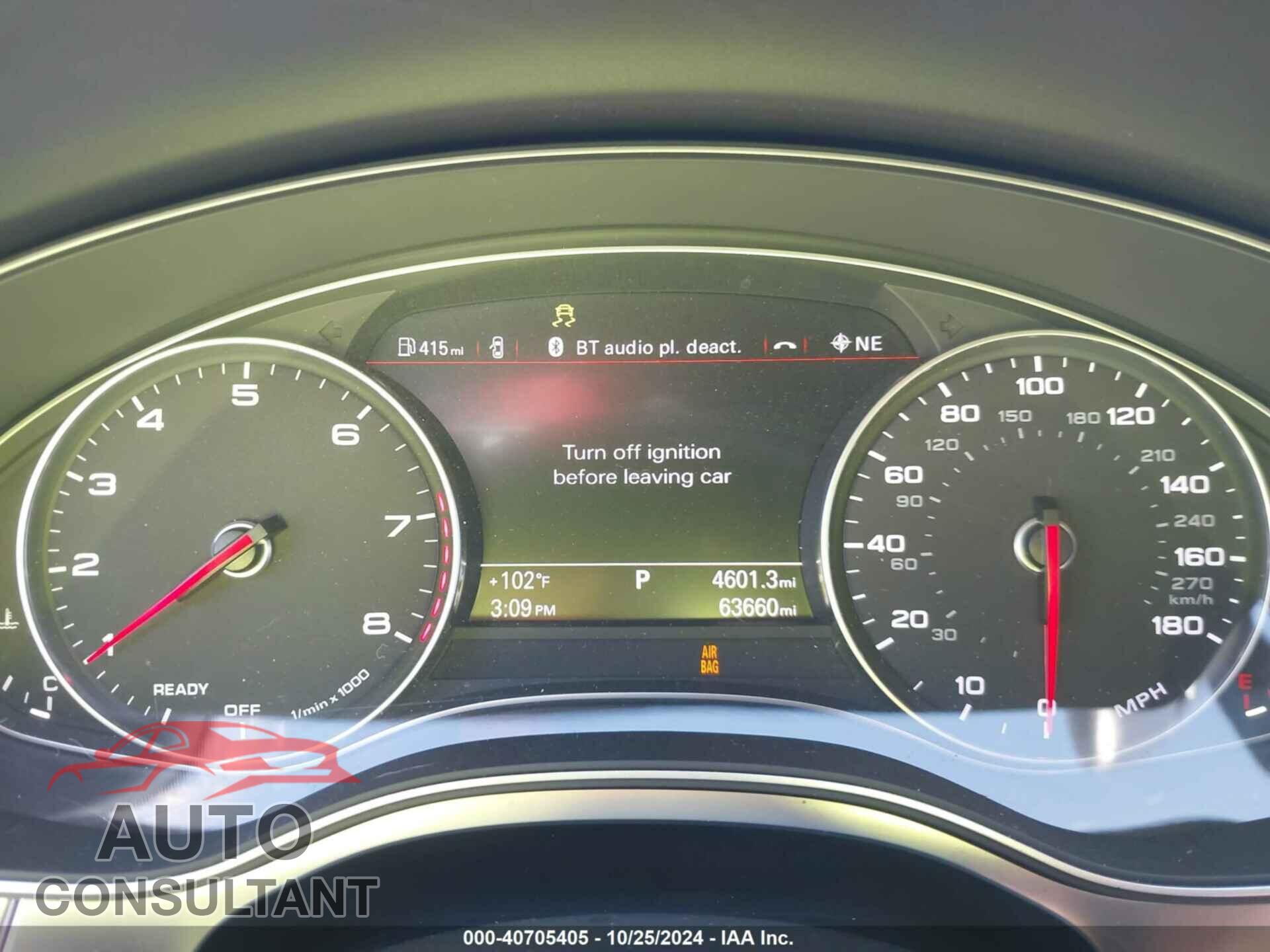 AUDI A6 2016 - WAUGFAFC5GN021568