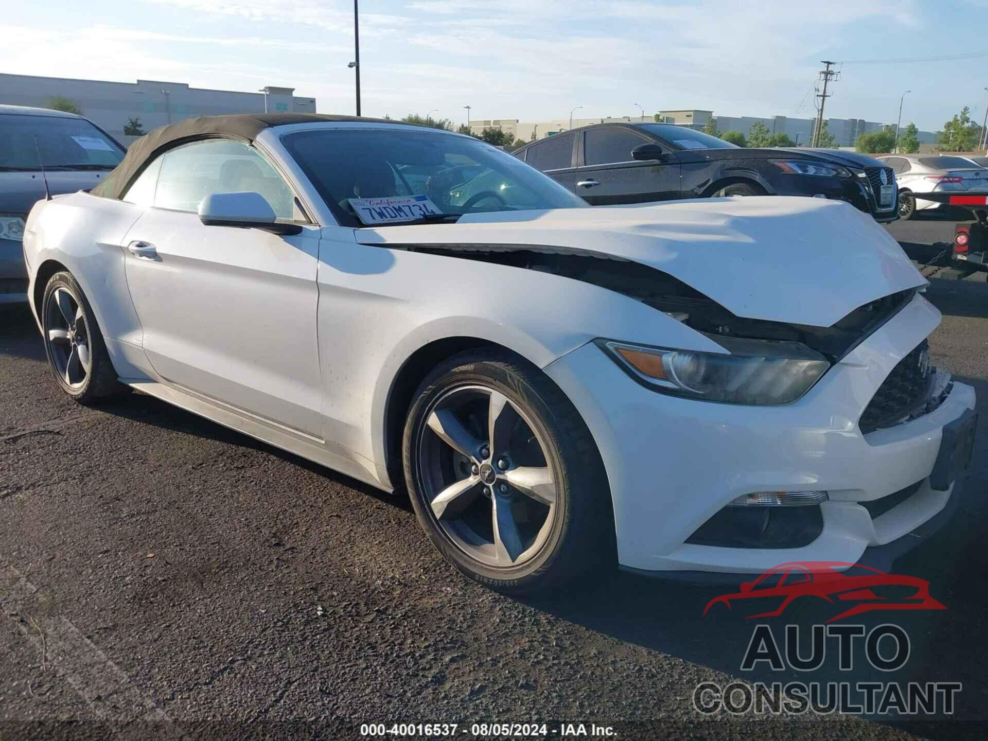 FORD MUSTANG 2017 - 1FATP8EM3H5210454