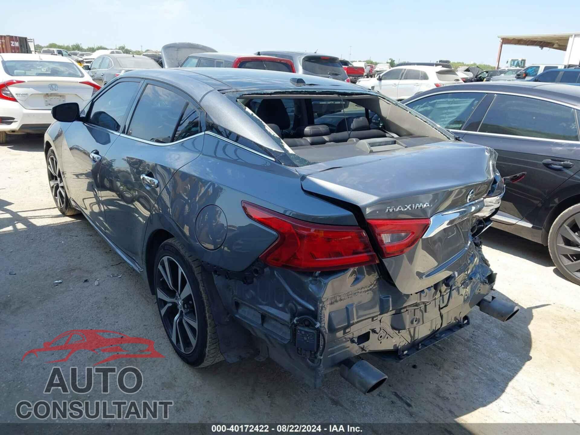NISSAN MAXIMA 2017 - 1N4AA6AP2HC450314