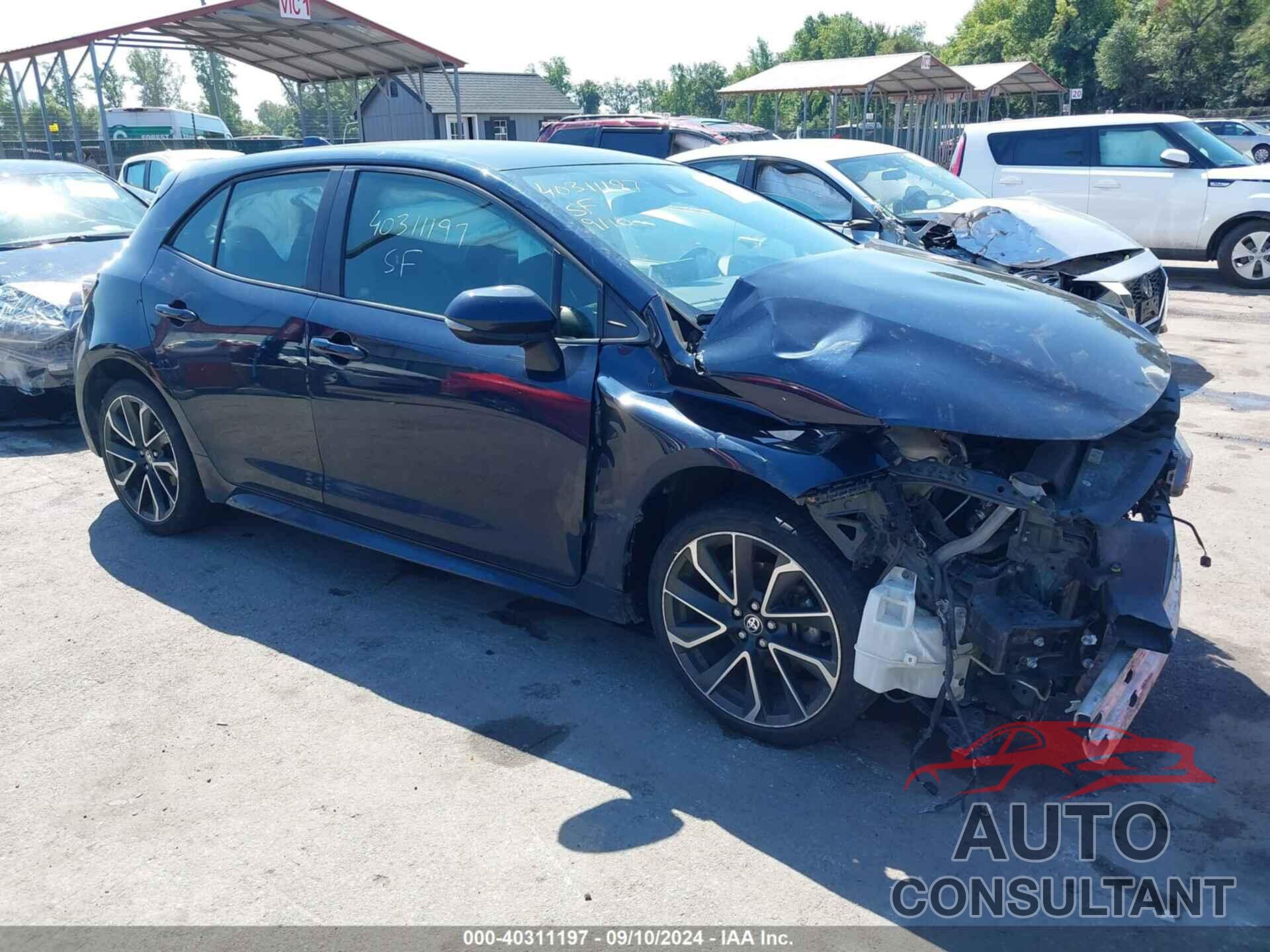 TOYOTA COROLLA 2019 - JTNK4RBE4K3046776